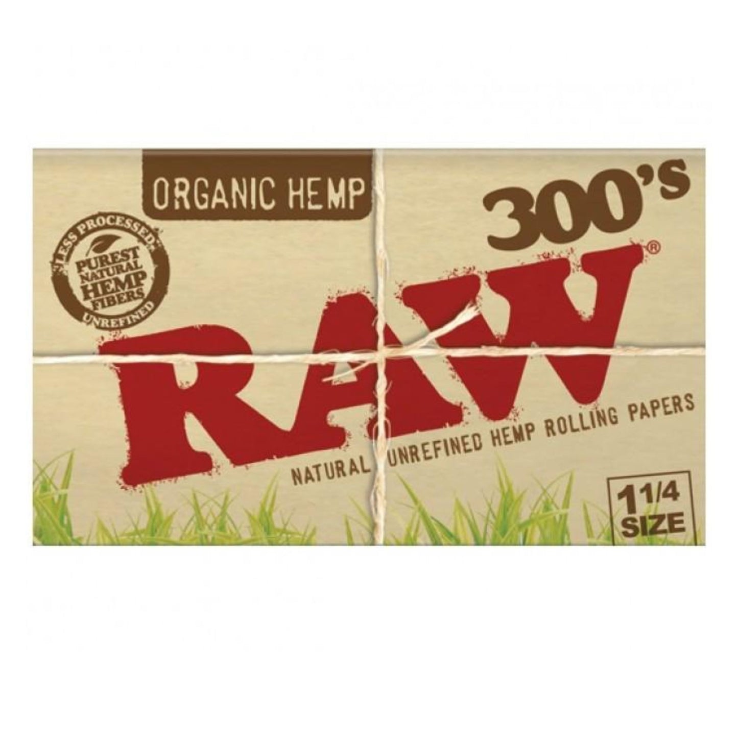 ROLLING PAPER | RAW ORGANIC HEMP 300's 1 ¼"