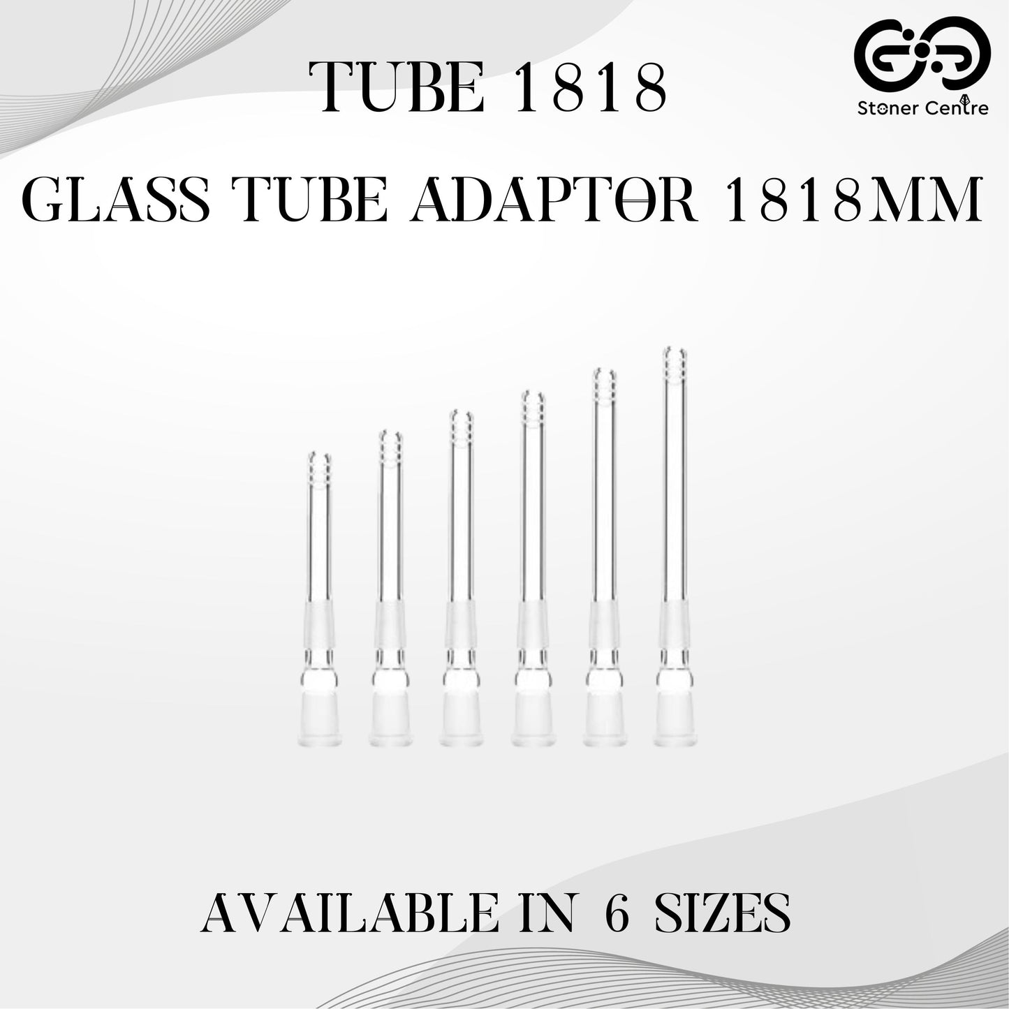 GLASS TUBE | DOWNSTEM GLASS TUBE ADAPTOR 1818MM