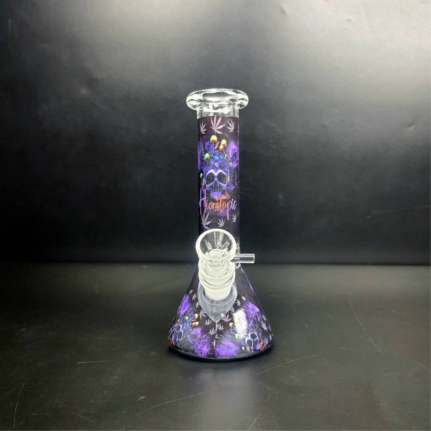 BONG SET (MIX DESIGN WITH QUARTZ) | HIEROTOPIC