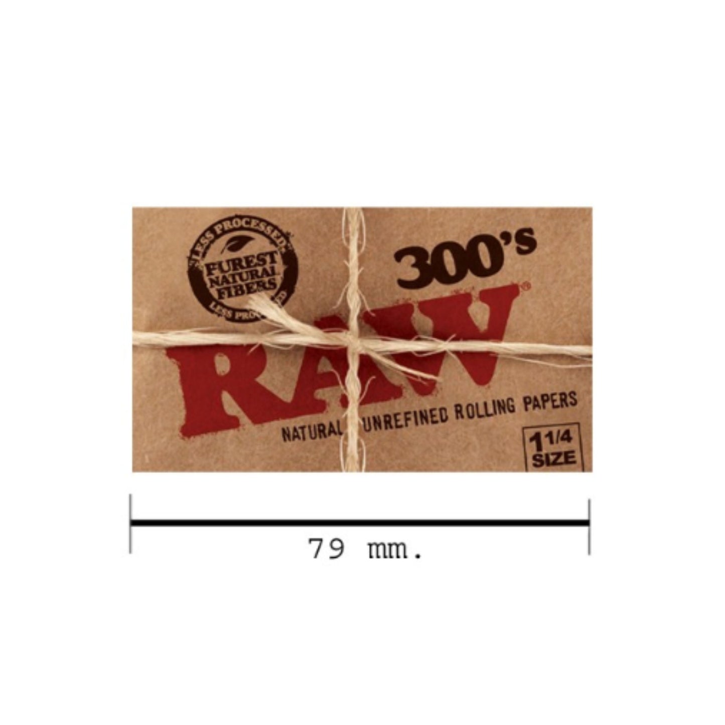 ROLLING PAPER | RAW CLASSIC 300's 1 ¼" SIZE ROLLING PAPER