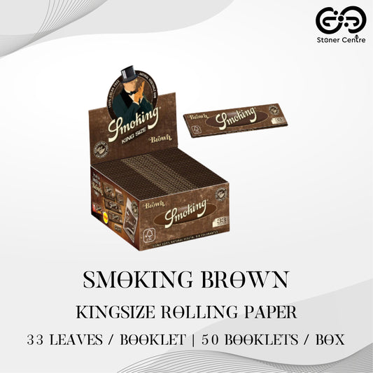 ROLLING PAPER | SMOKING BROWN KINGSIZE ROLLING PAPER