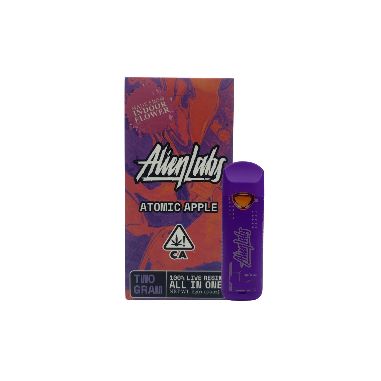 ALIEN LABS LIVE RESIN DISPOSABLE 2.0ML | ATOMIC APPLE : HYBRID