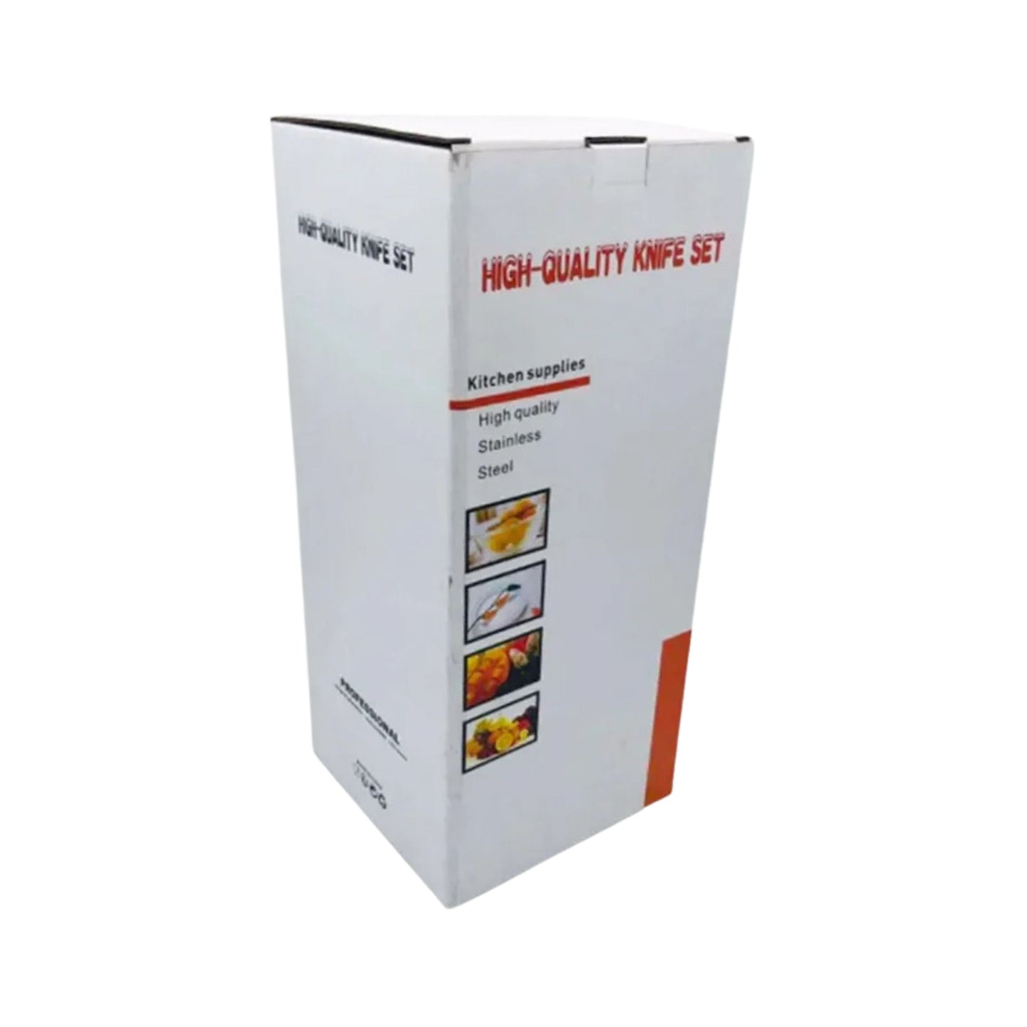 KNIFE SEX | ชุดมีดพร้อมที่เก็บมีดสแตนเลส 7in1 มีด 5 เล่ม กรรไกร 1 เล่ม ที่ลับมีด 1 ชิ้น