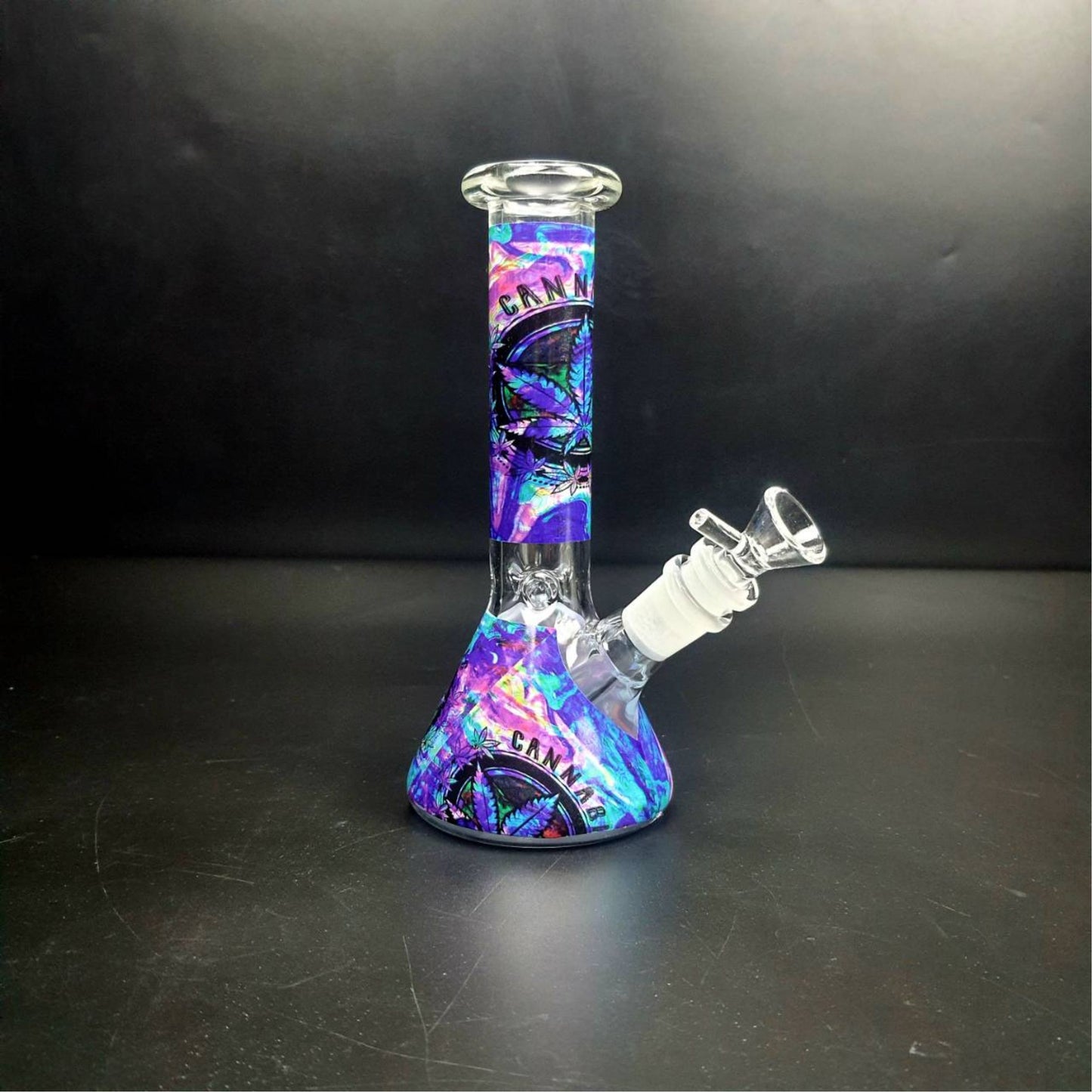 BONG SET (MIX DESIGN WITH QUARTZ) | CANNABIS