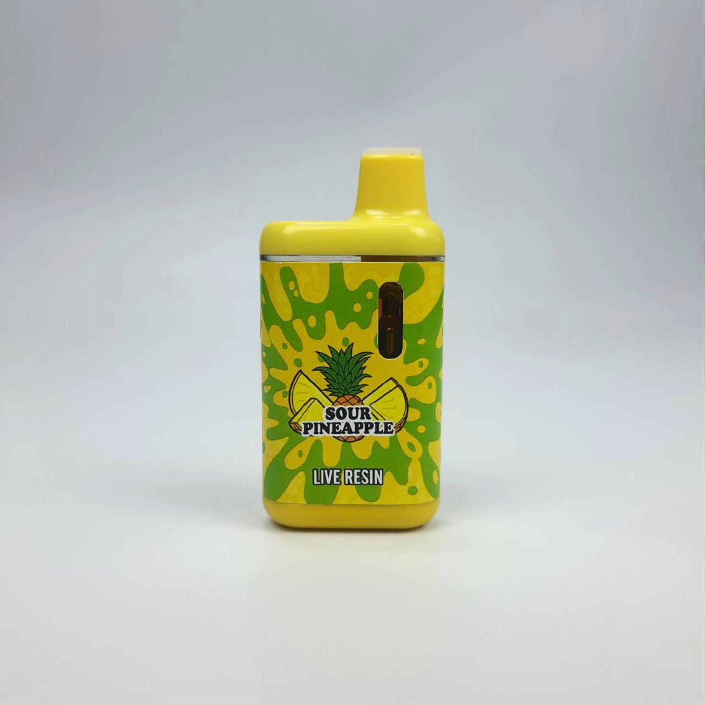 PACK MAN LIQUID DIAMONDS + LIVE RESIN 1.0ML | SOUR PINEAPPLE : SATIVA