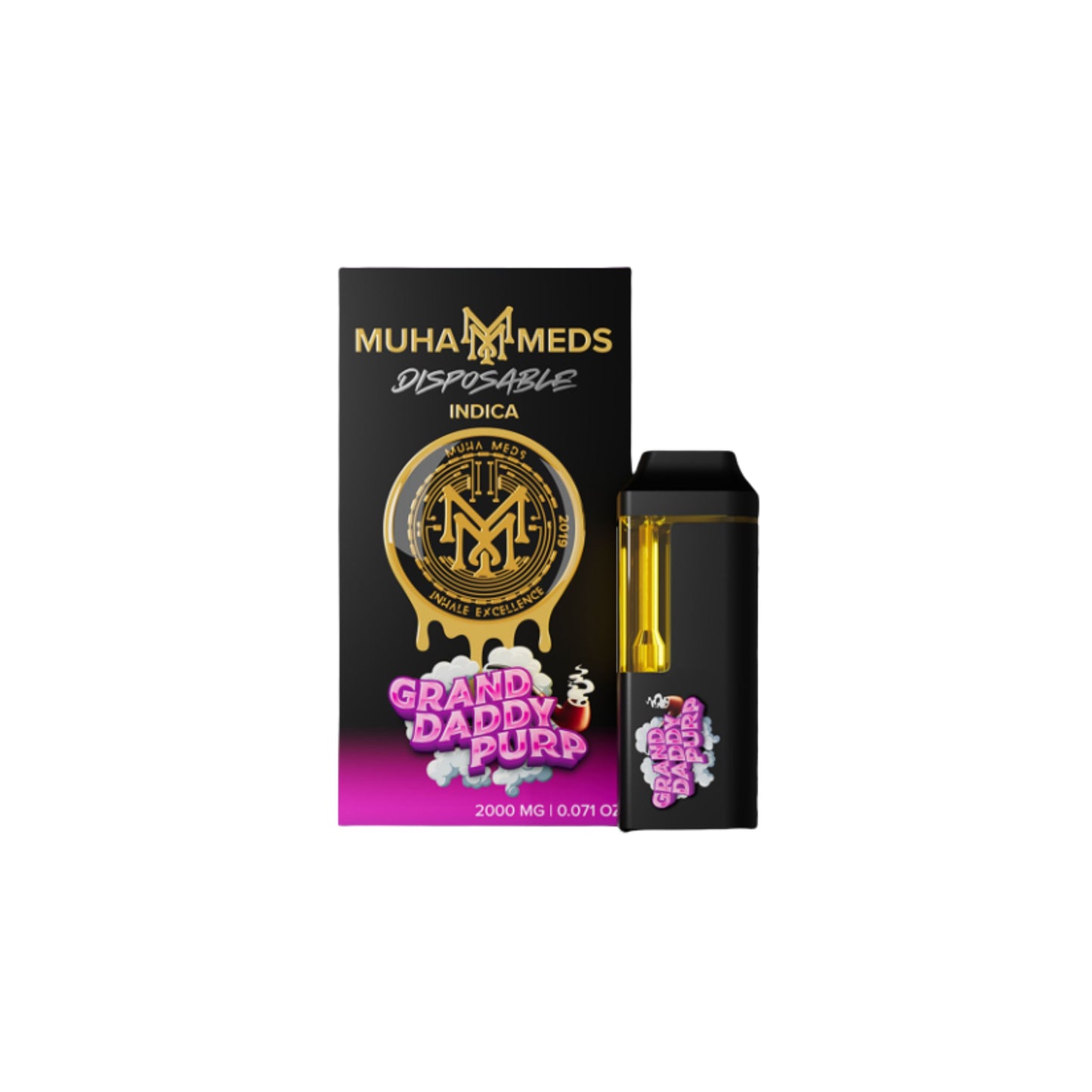 MUHA MEDS 2.0ML | GRAND DADDY PURP : INDICA