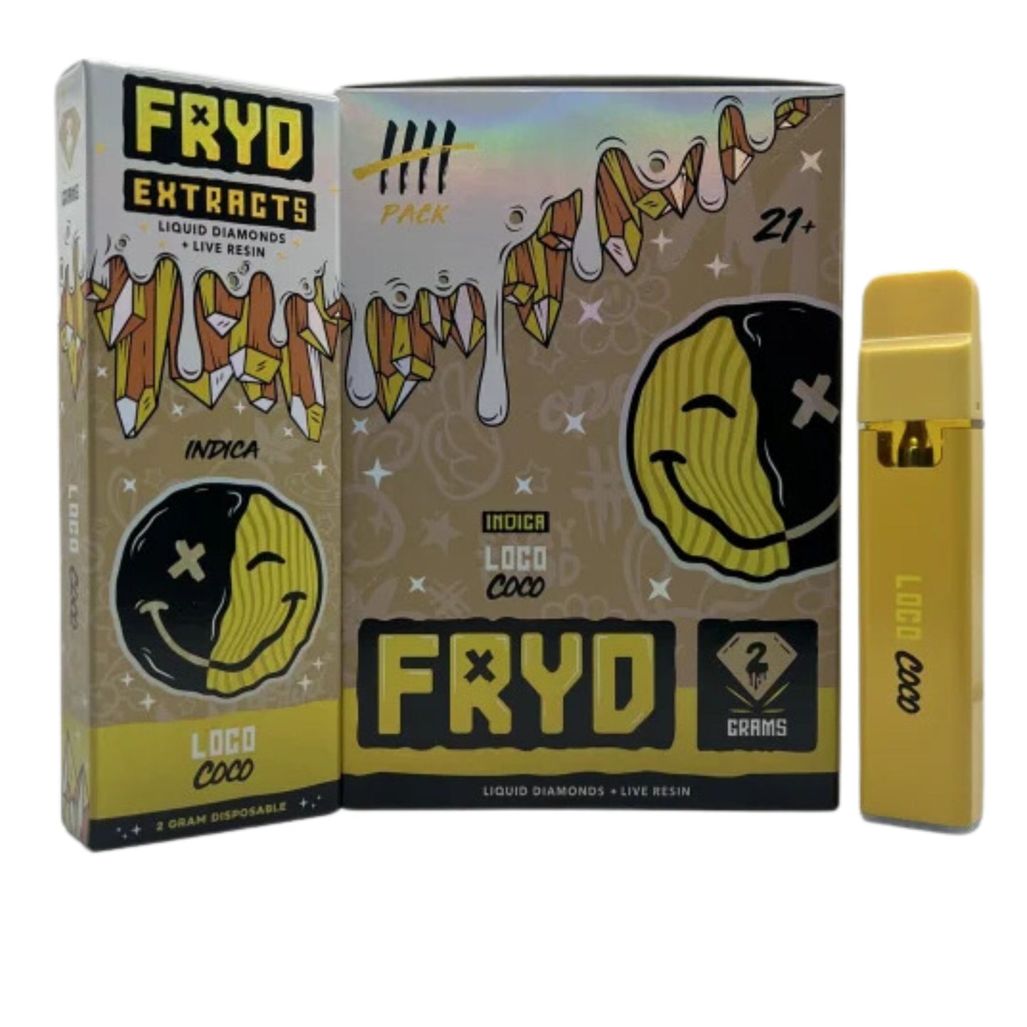 FRYD EXTRACTS DISPOSABLE 2 ML.| LOCO COCO