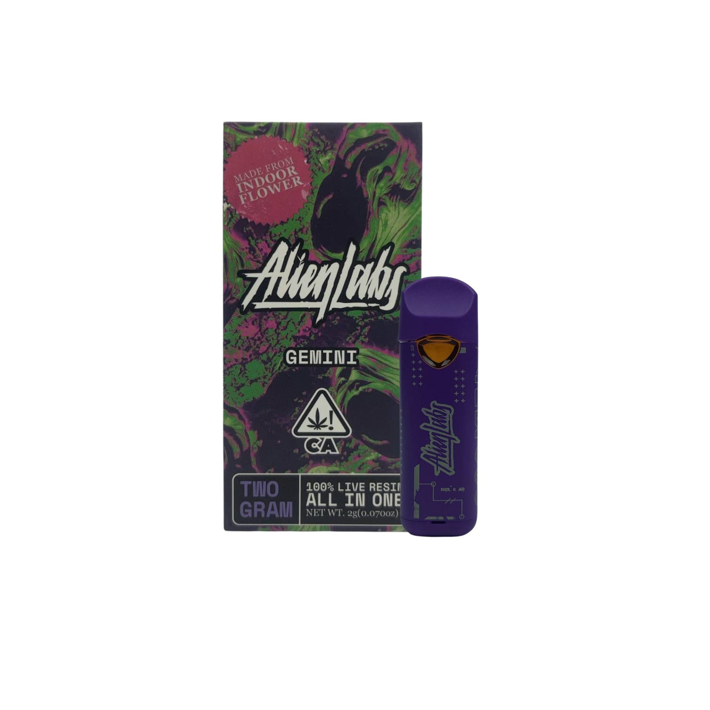 ALIEN LABS LIVE RESIN DISPOSABLE 2.0ML | GEMINI : INDICA