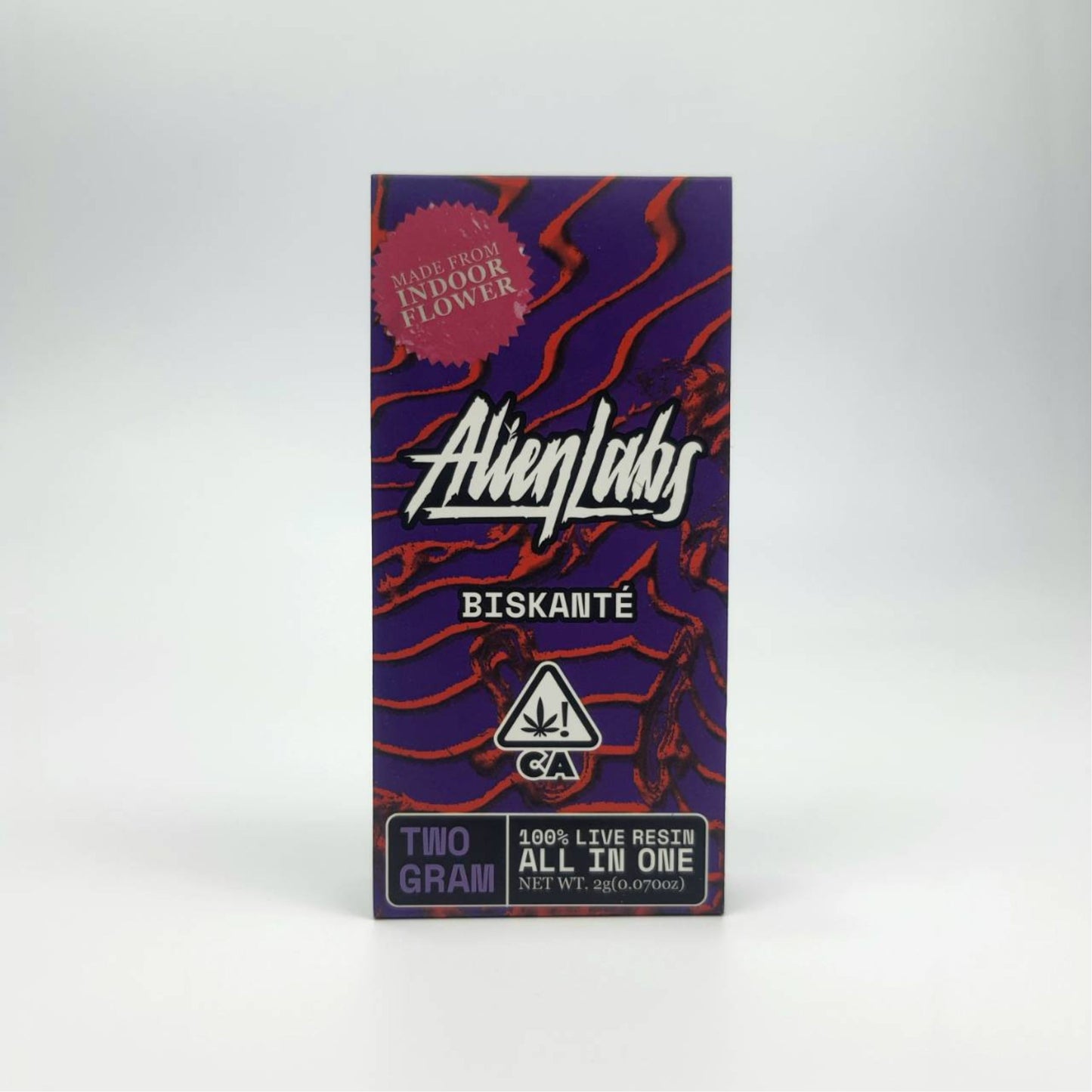 ALIEN LABS LIVE RESIN DISPOSABLE 2.0ML | BISKANTE : SATIVA