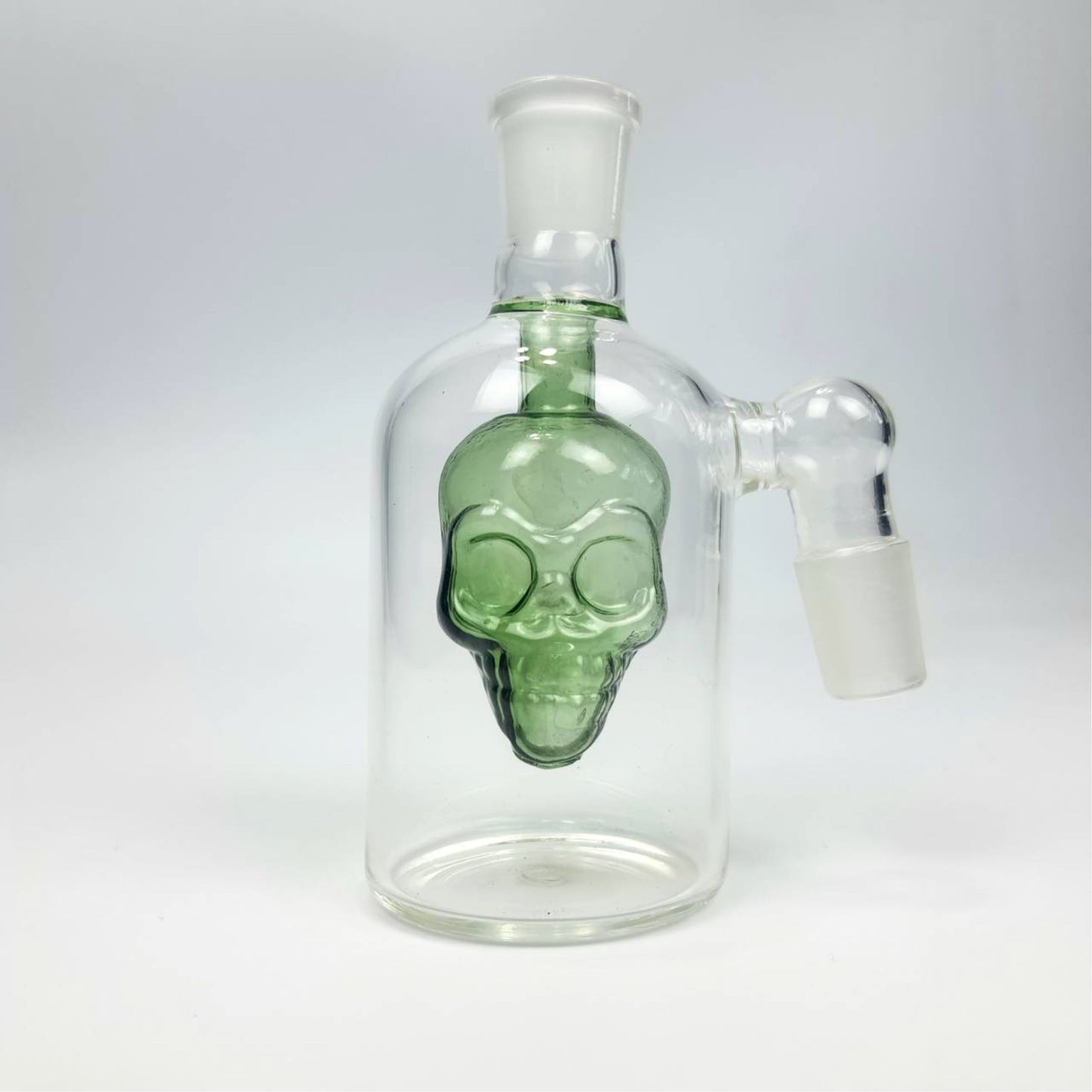 PERCULATOR | SKULL GREEN PERCULATOR 18 MM 45 DEGREE