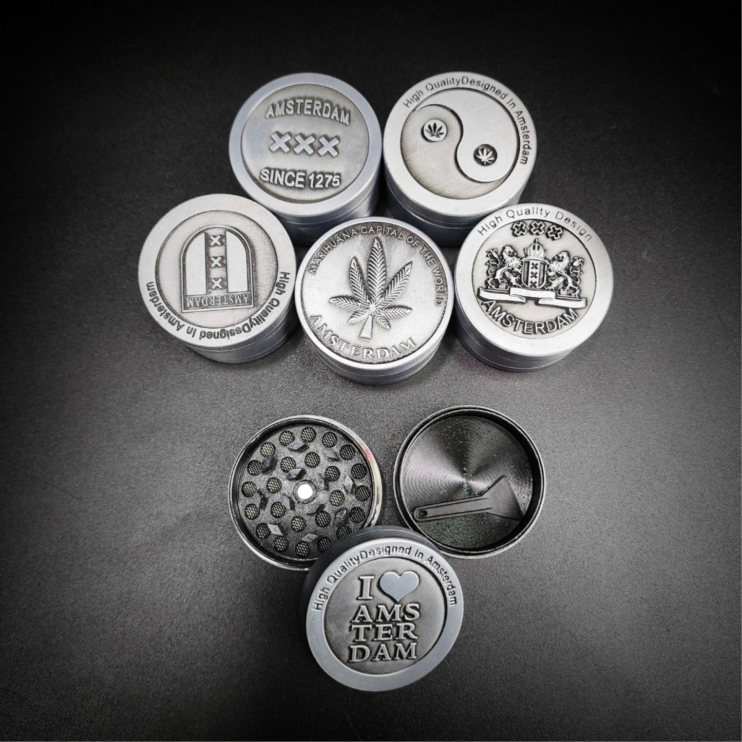 GRINDER | METAL 3L GRINDER 1.5 INCH