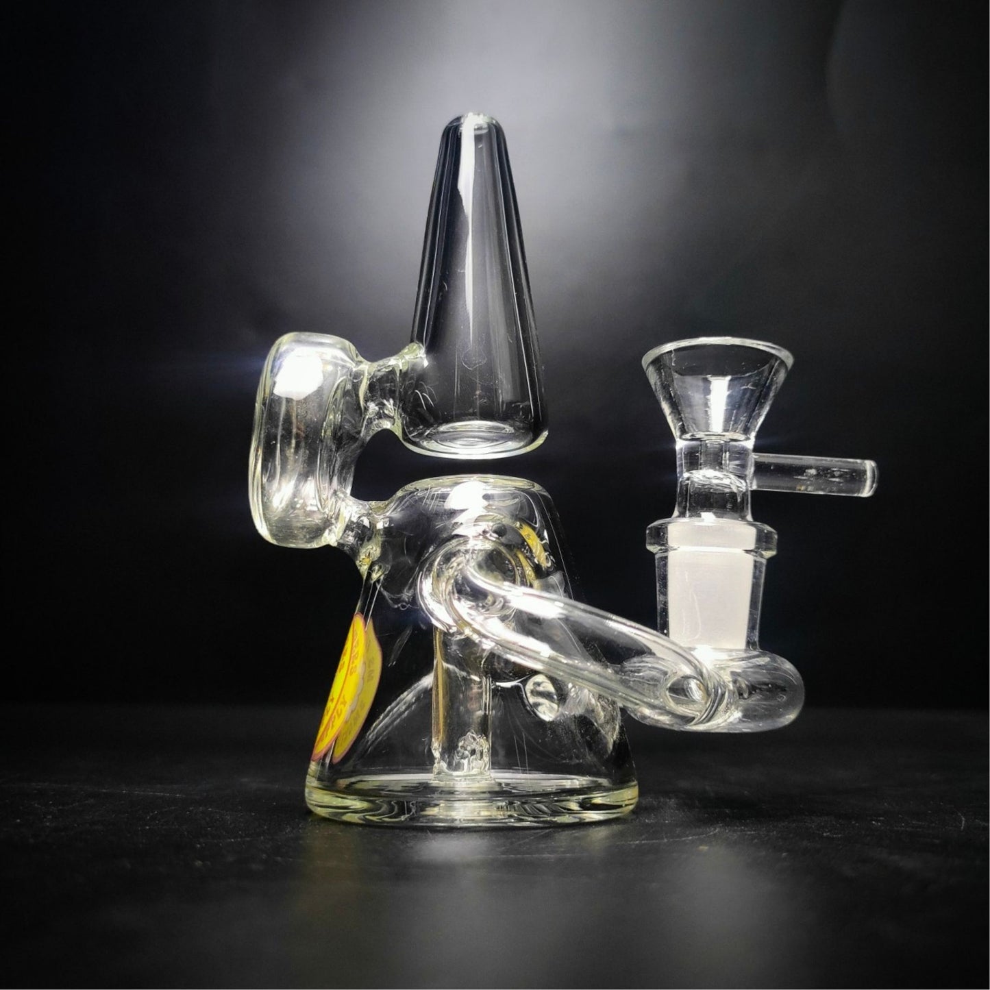 GLASS BONG | MS.FLOWERS MINI CONE CYCLER 5.7 INCH