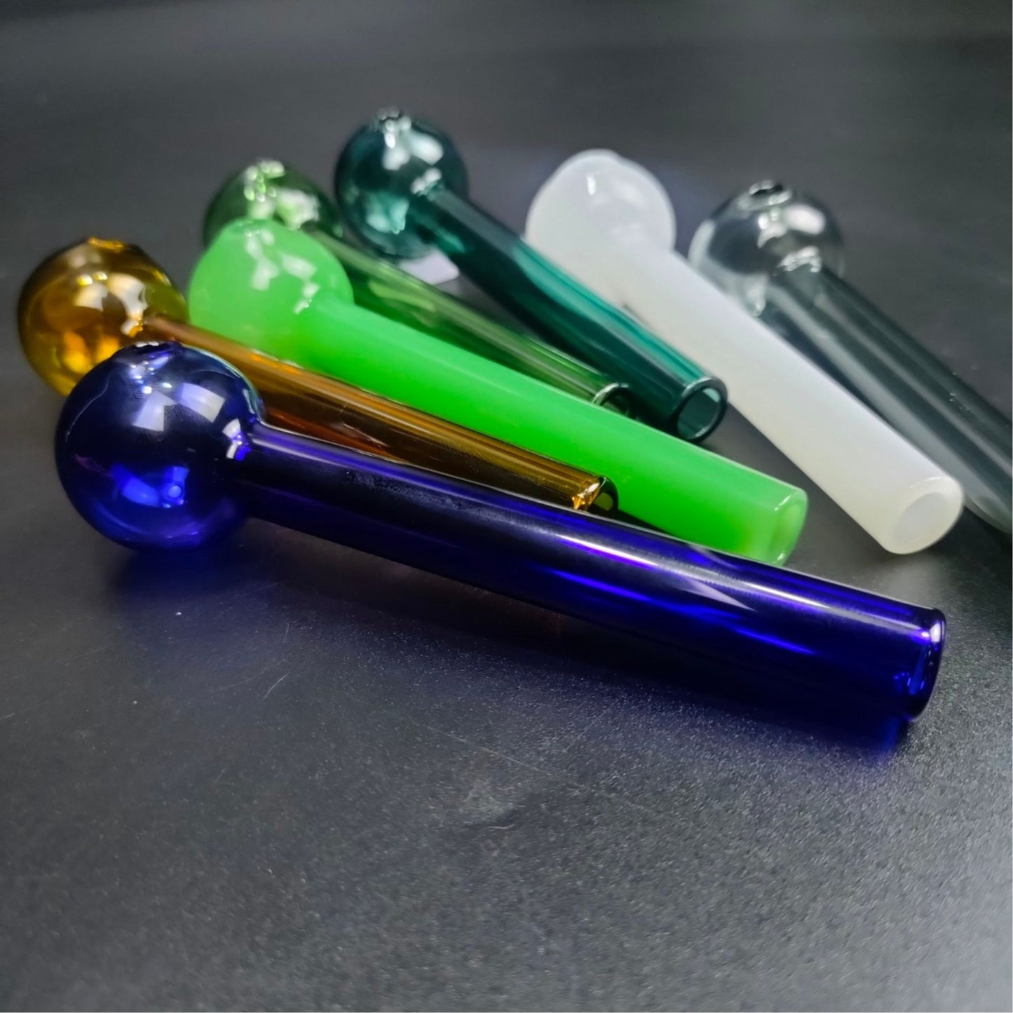 PIPE | SWEET PUFF GLASS PIPE STRAIGHT FOR WAX 4.5 INCH