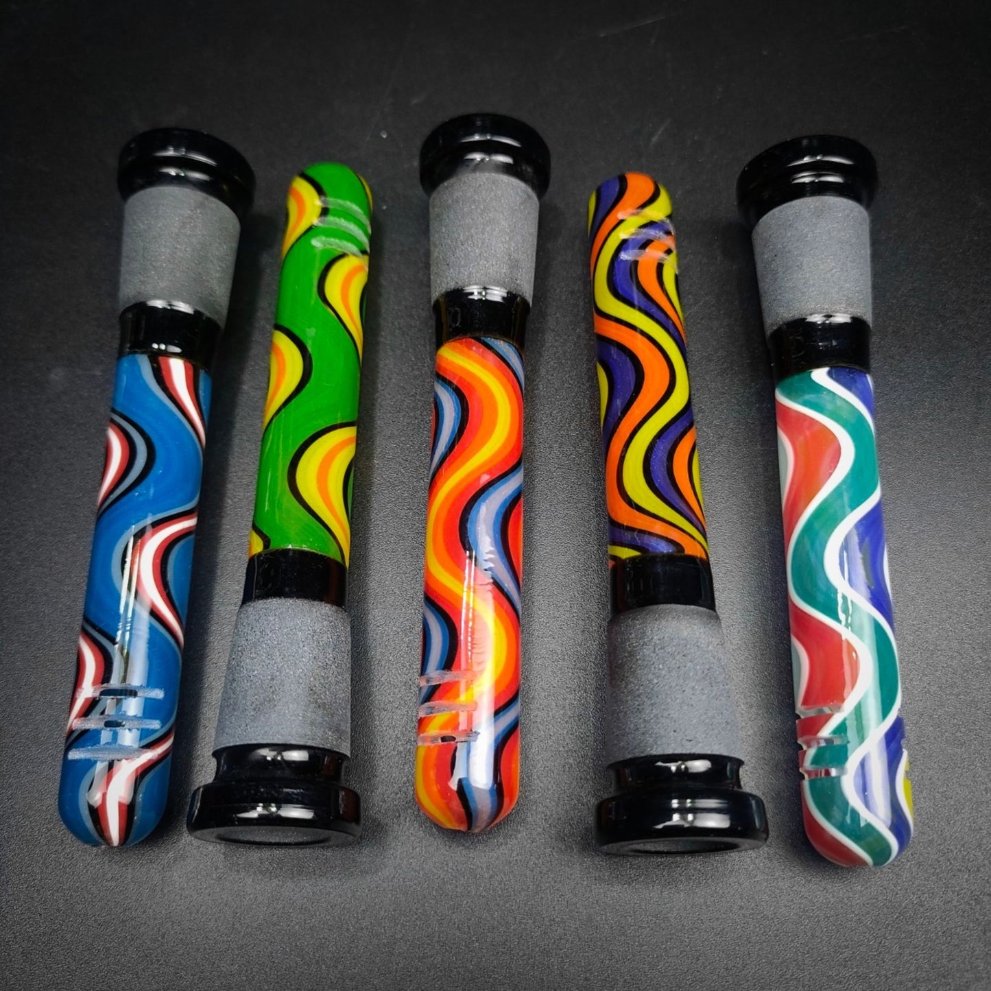 GLASS TUBE | RETRO SNAKE DOWNSTEM 1814 MM