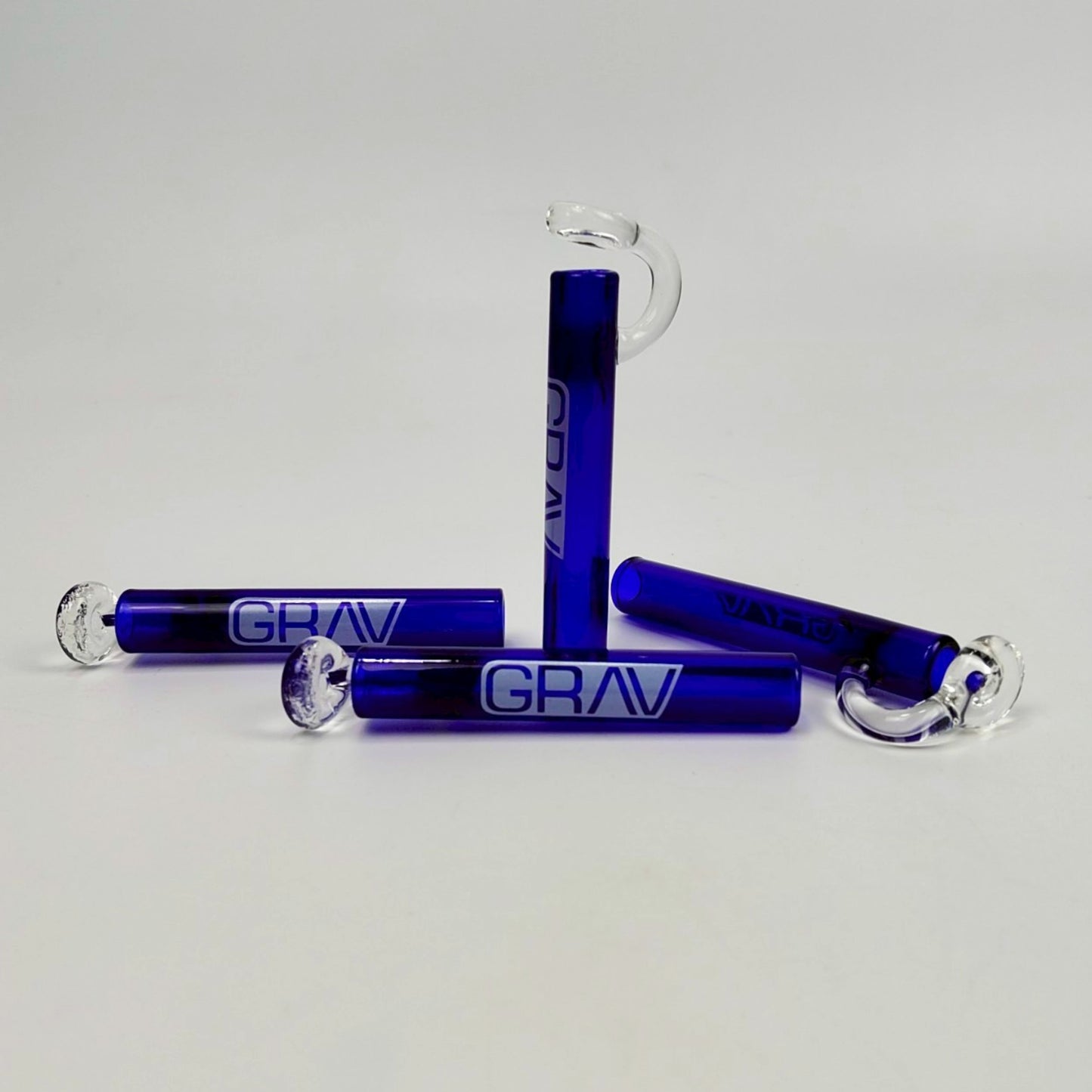 PIPE | GRAV CONCENTRATE TESTER OIL CHILLUM 3.5 INCH | BLUE BODY