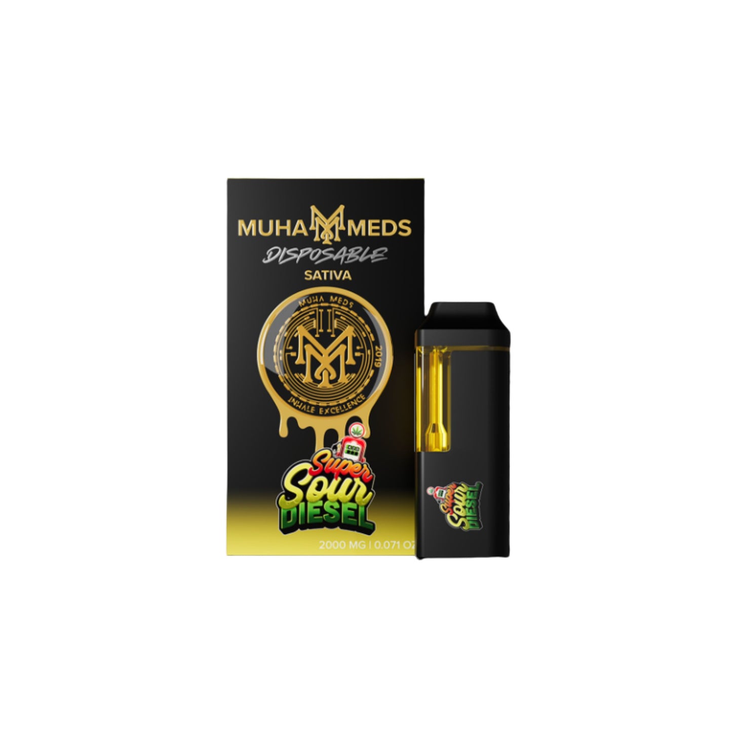 MUHA MEDS 2.0ML | SUPER SOUR DIESEL : SATIVA