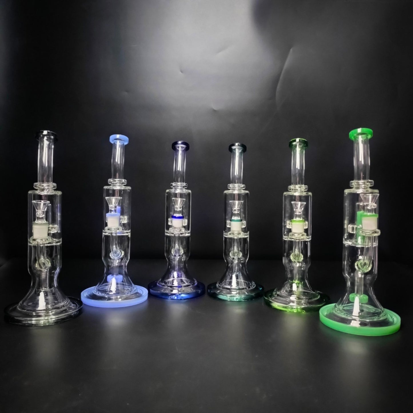 Glass Bong | EMPTY SCIENTIST STRAIGHT 12 INCH WITH DOUBLE MATRIX PERC