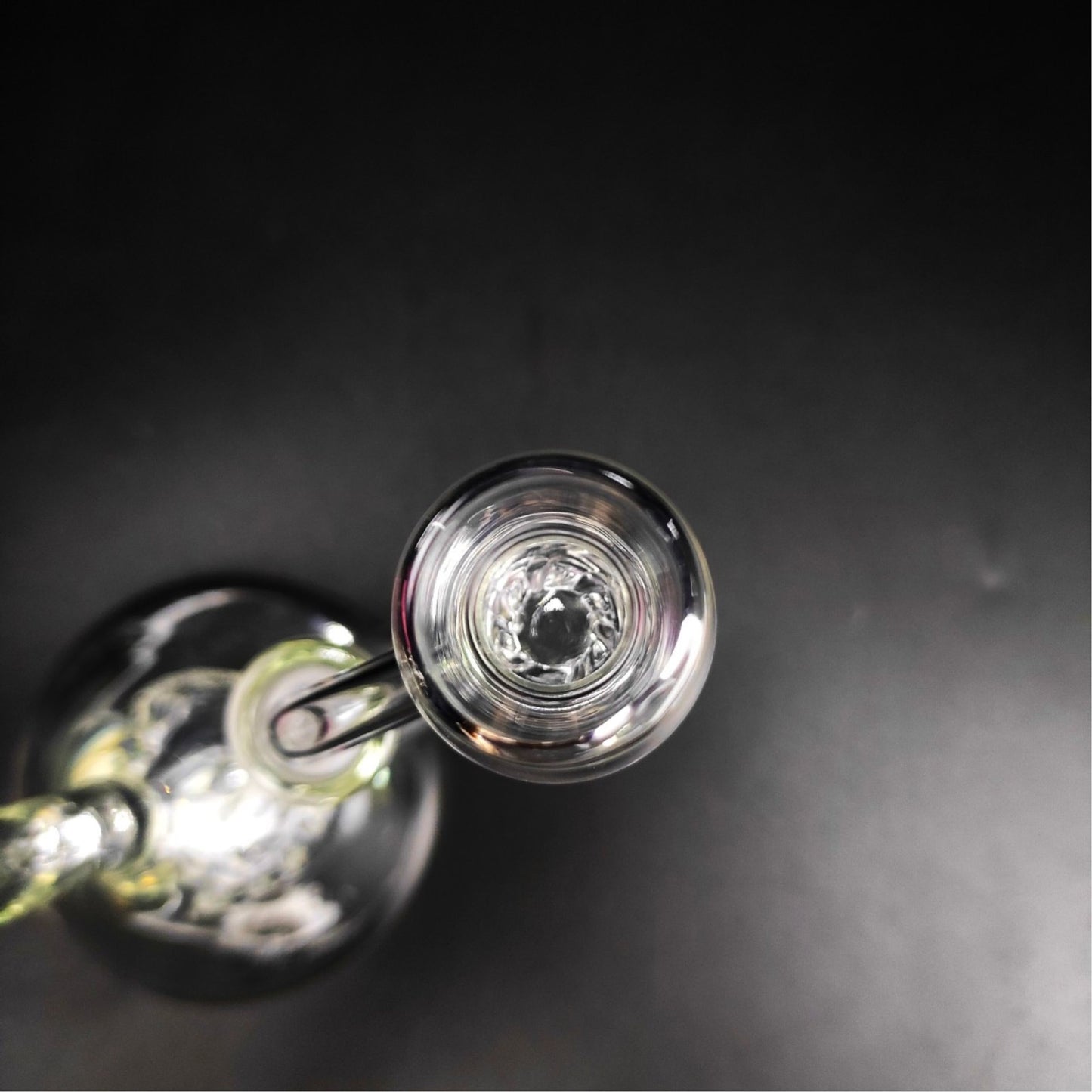 CARB CAP | SPIRAL RING V.1 QUARTZ CARB CAP 18.30 MM INNER DIAMETER 30 MM WIDEST DIAMETER