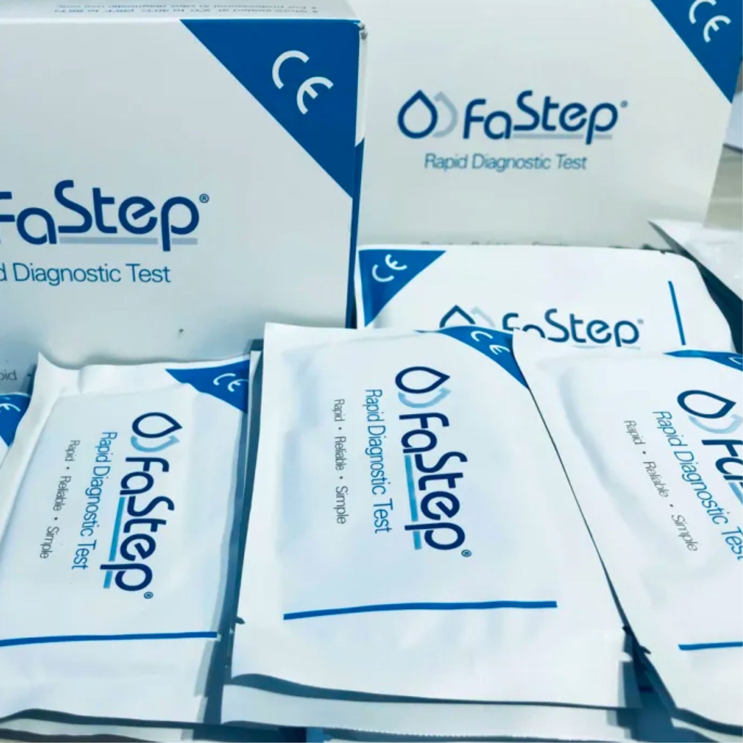 FASTEP 5-TYPE Urine Test, 5-channel type, Urine test for urgent drugs, 10 pieces