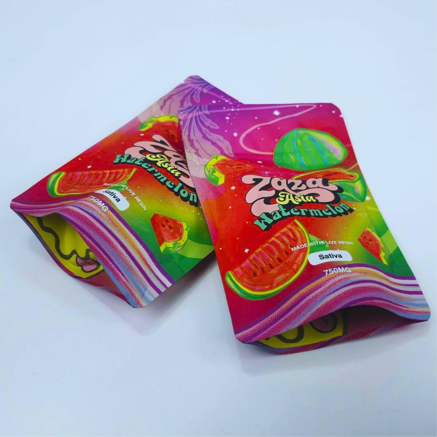 JELLY ZAZA ASIA | WATERMELON 750MG EDIBLES GUMMY INFUSED THC SNACK