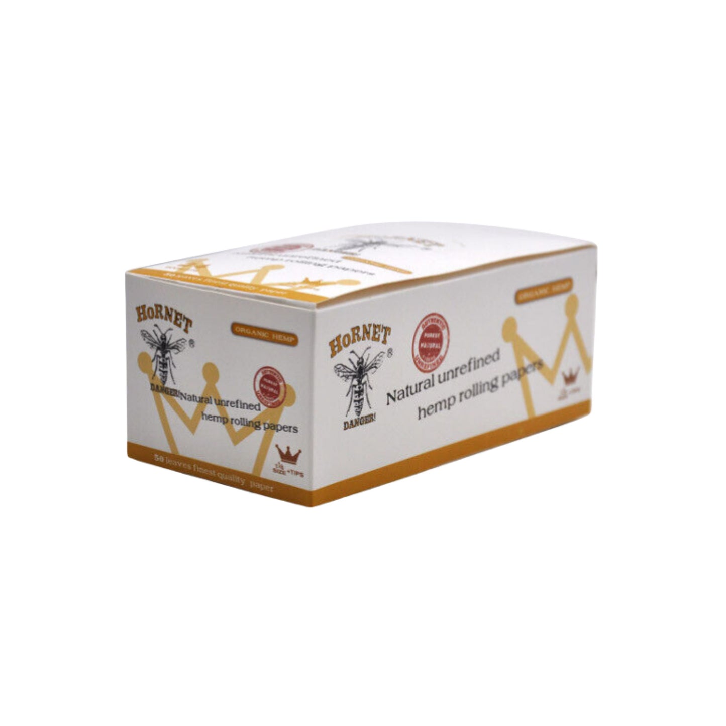 ROLLING PAPER | HORNET 1 1/4 INCH WHITE ROLLING PAPER WITH TIPS