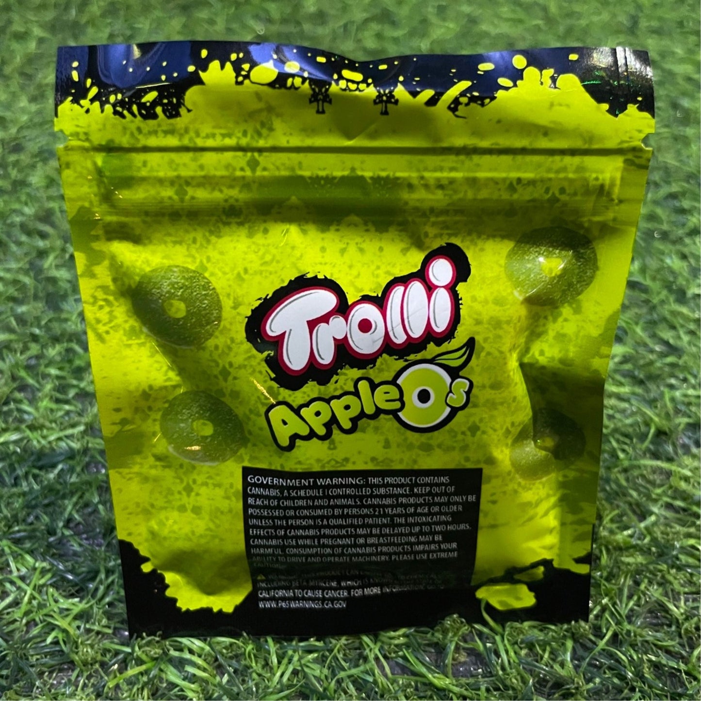 Jelly Trolli AppleOs Edibles gummy infused thc snack