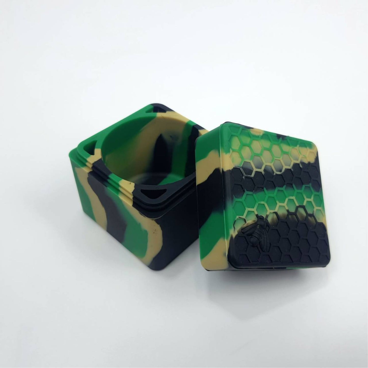 SILICONE | 78ML SILICONE SQUARE CONTAINER FOR CONCENTRATE