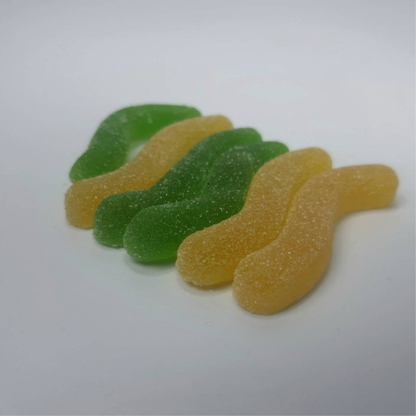 JELLY BUDRENA GREEN VIBE | WARHEAD WORMZ 600MG