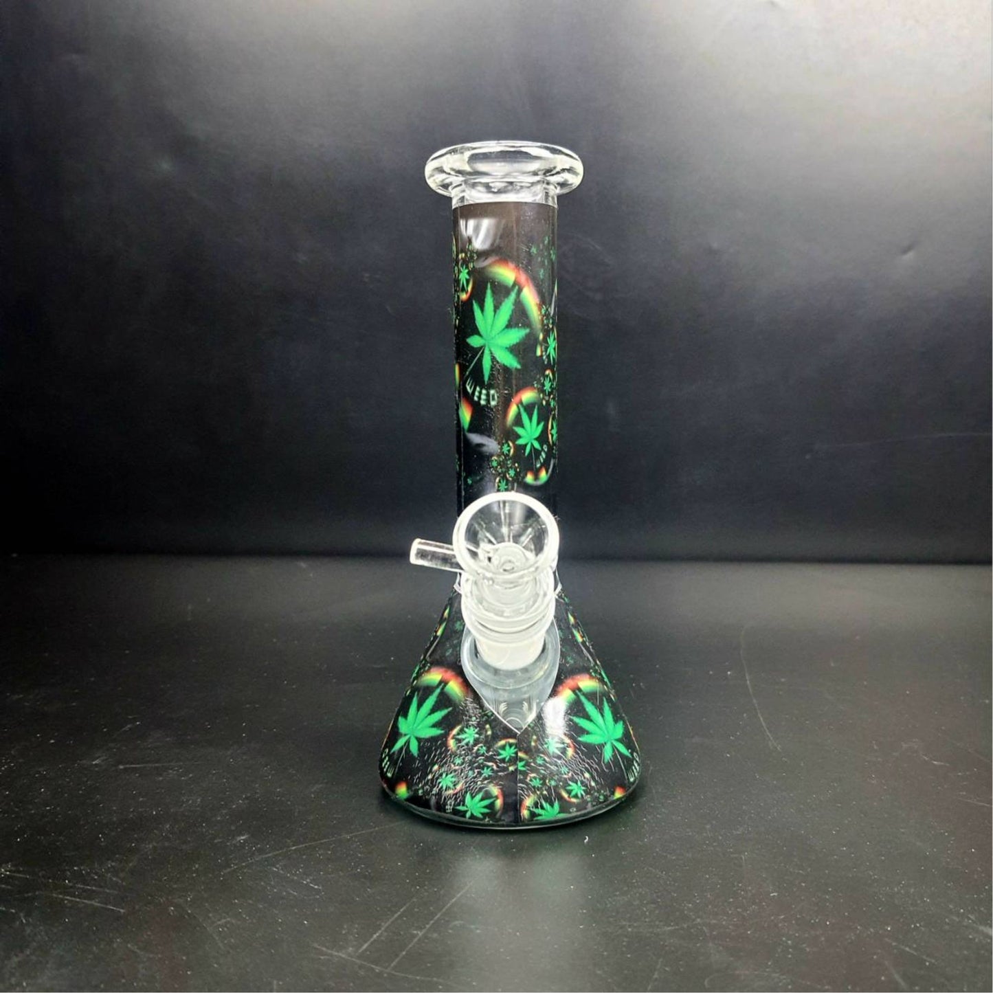 BONG SET (MIX DESIGN WITH QUARTZ) | MINI MJ