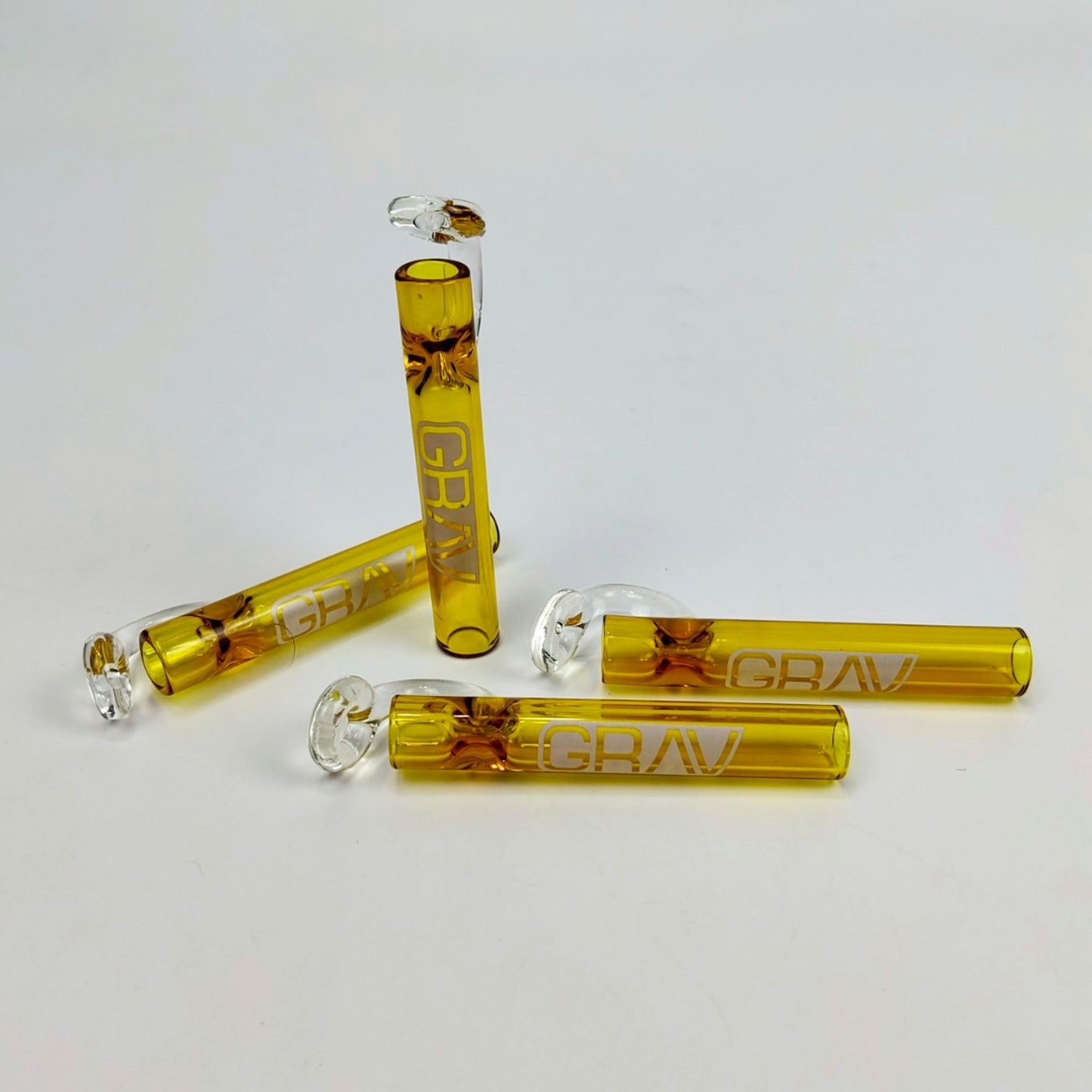 PIPE | GRAV CONCENTRATE TESTER OIL CHILLUM 3.5 INCH | YELLOW BODY