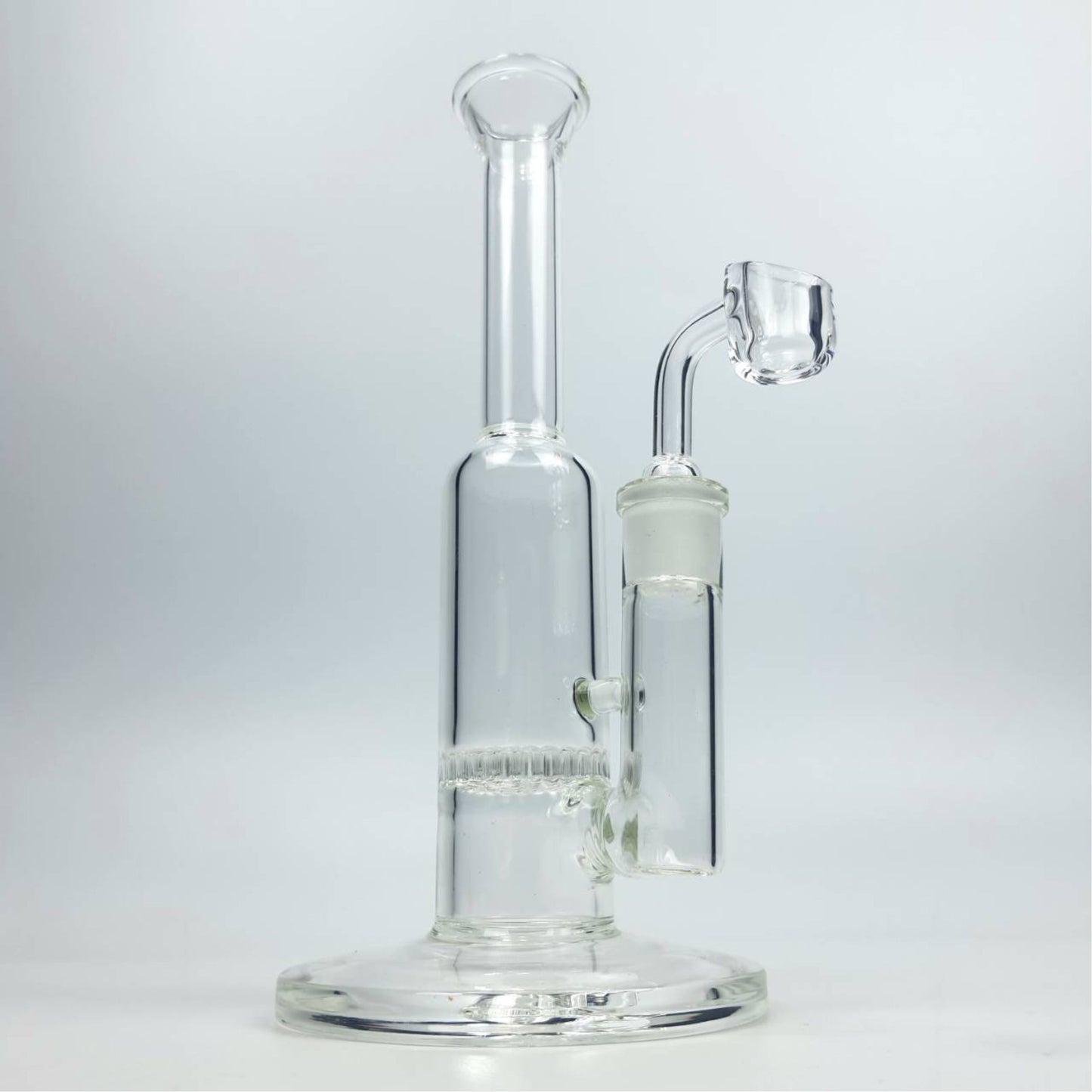 Glass Bong | EMPTY SERIES SCIENTIST MINI WITH QUARTZ BANGER BOWL 9 INCH