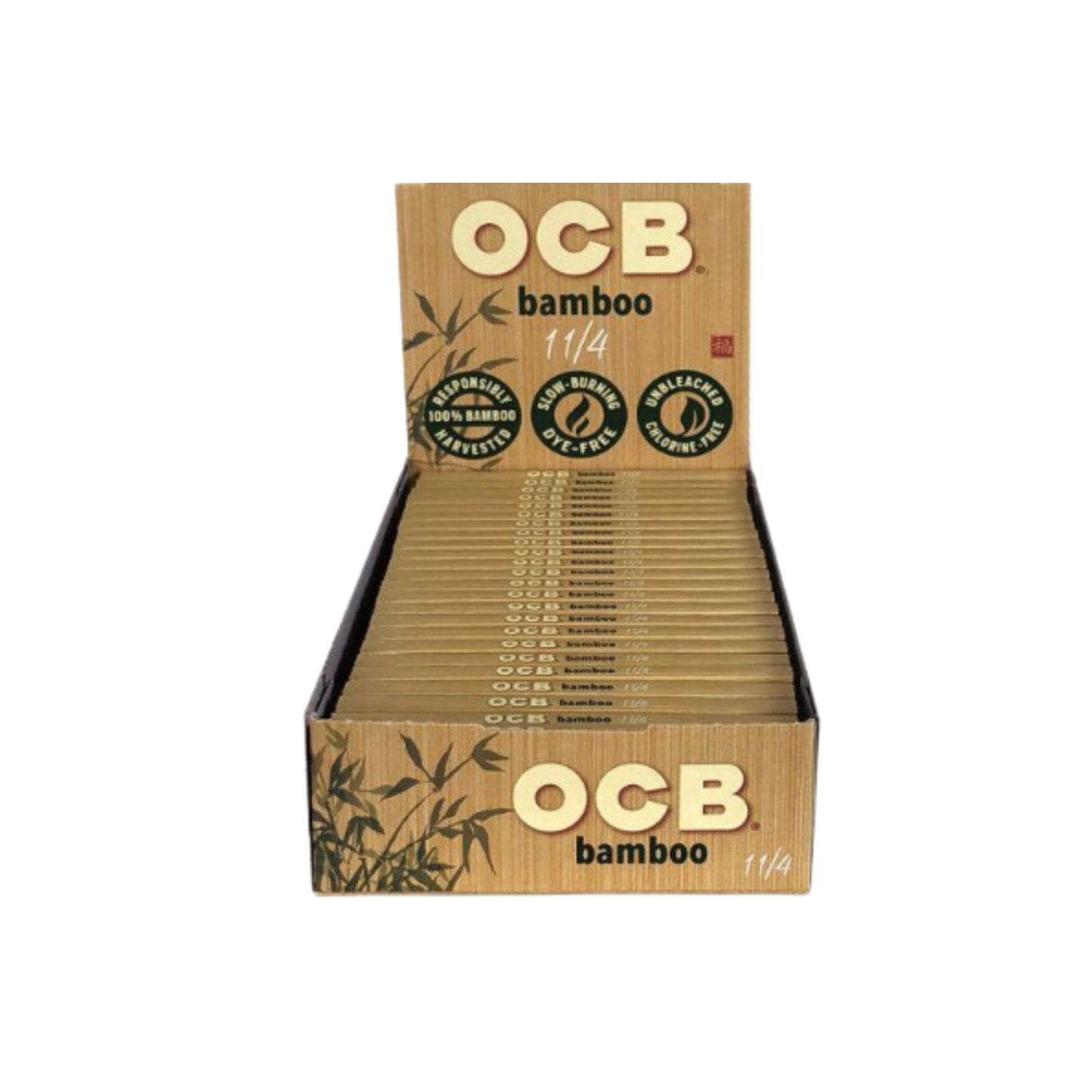 ROLLING PAPER | OCB BAMBOO 1 1/4 INCH ROLLING PAPER