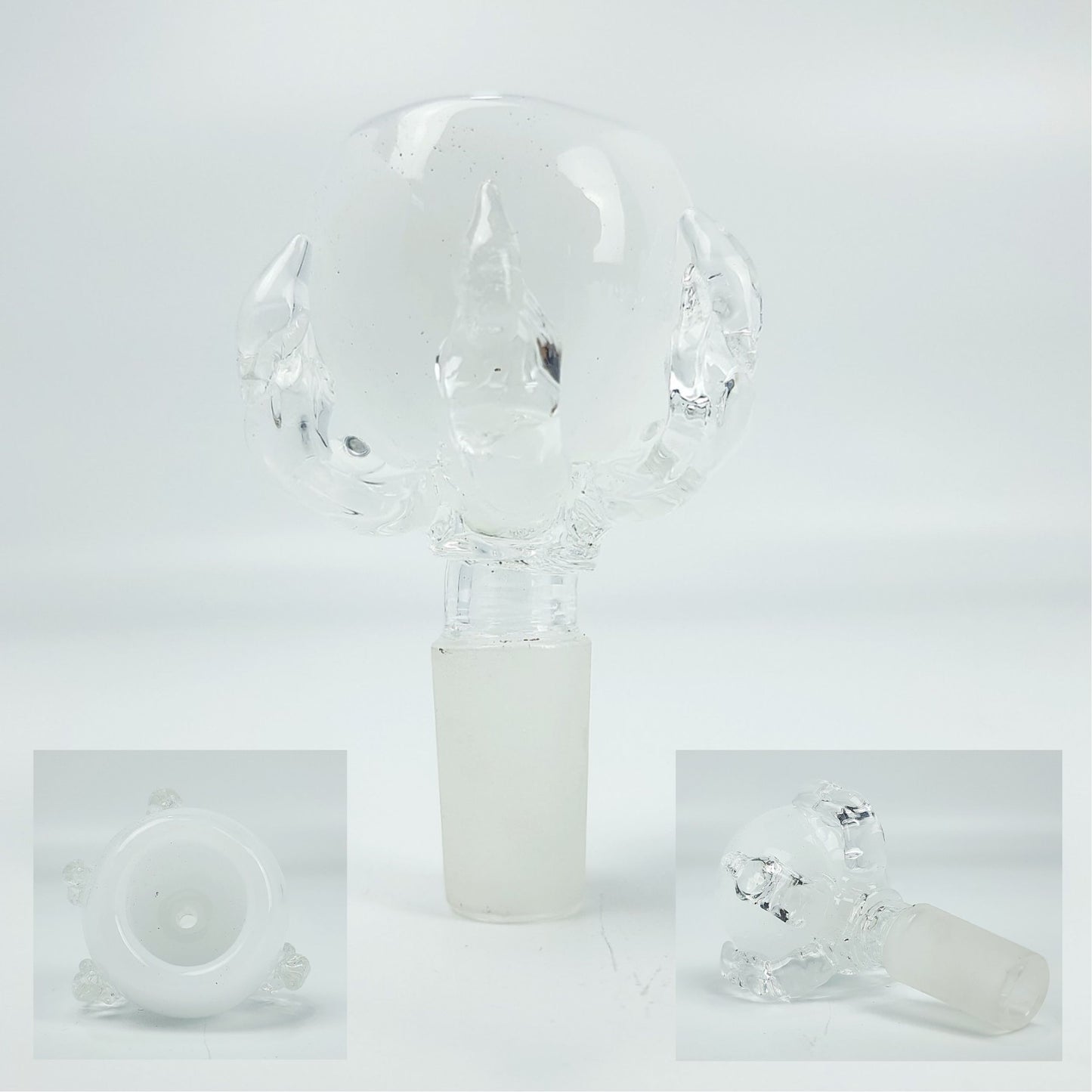 GLASS BOWL | SKELETON HAND BOWL 14 & 18MM