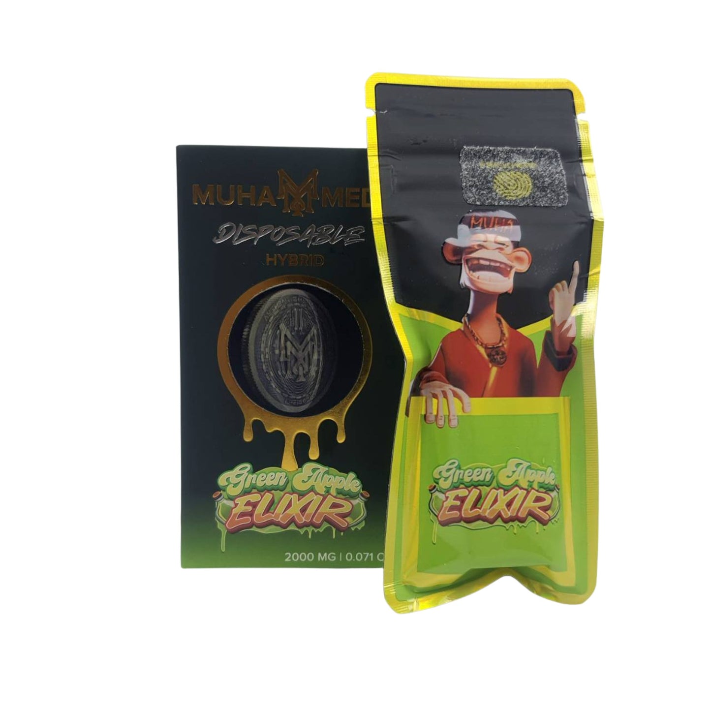 MUHA MEDS 2.0ML | GREEN APPLE ELIXIR : HYBRID