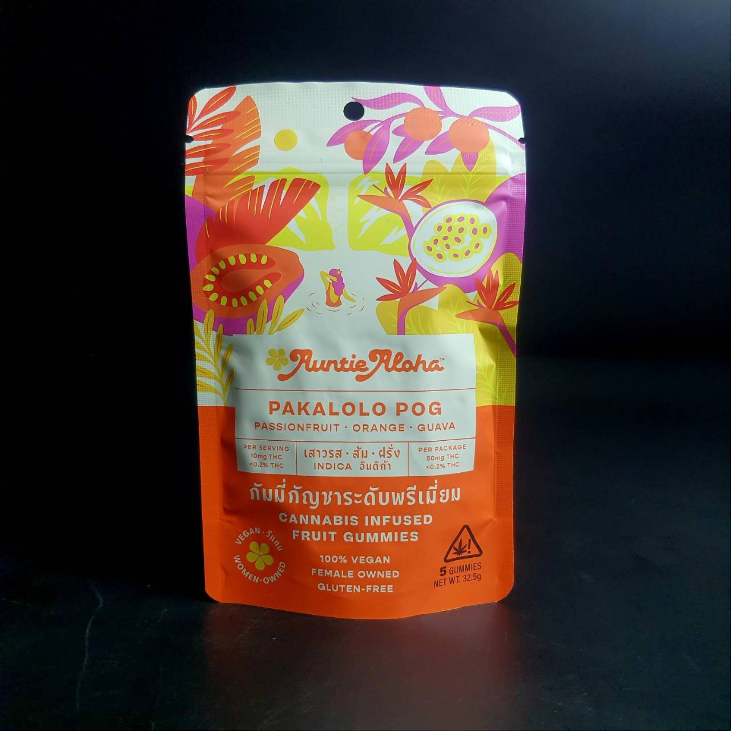 EDIBLES | JELLY AUNTIE ALOHA - PAKALOLO POG 50MG – Stonercentre.com