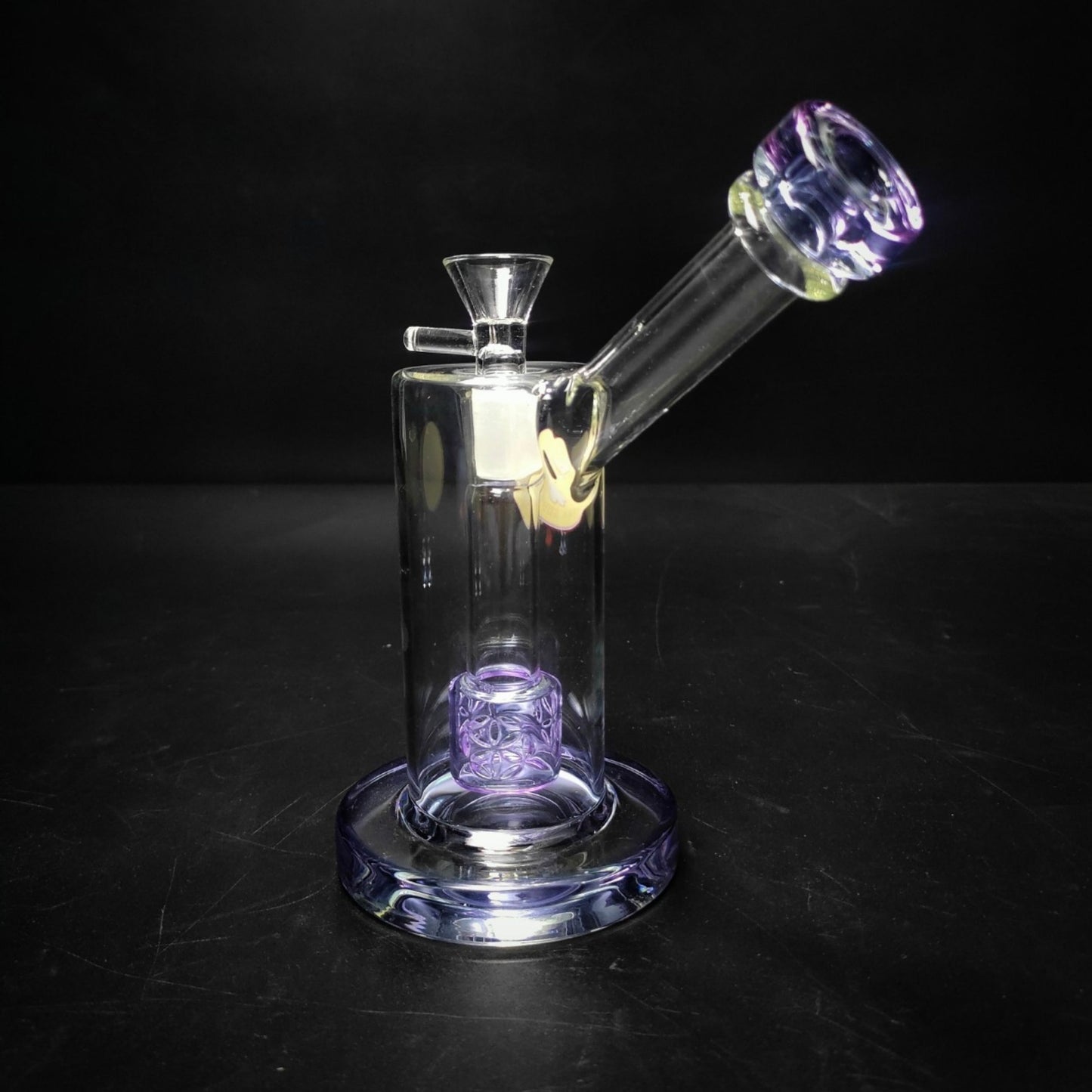 GLASS BONG | MS.FLOWERS BARREL BUBBLER 7 INCH