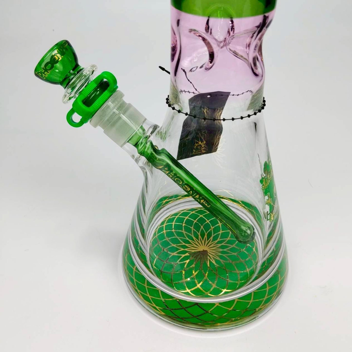 Glass Bong | PHOENIX STAR BEAKER WITH ICE NOTCH 16 INCH
