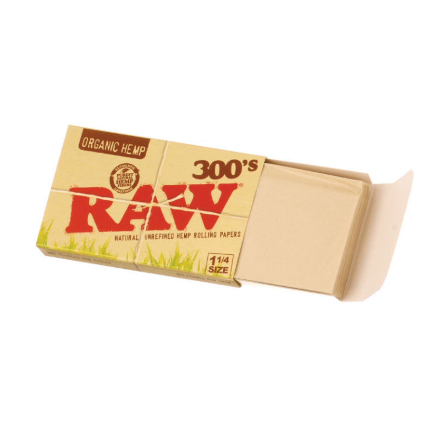 ROLLING PAPER | RAW ORGANIC HEMP 300's 1 ¼"