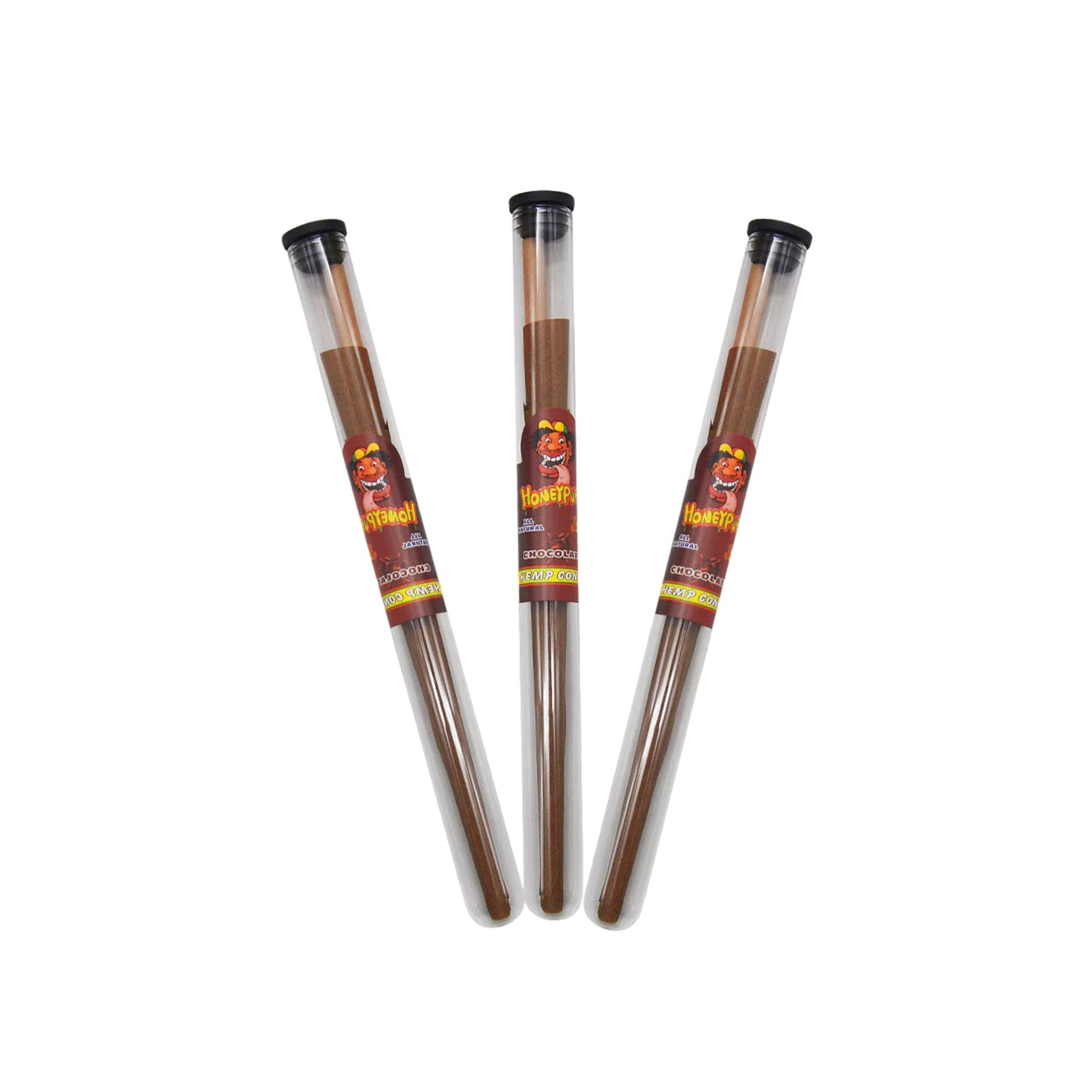 ROLLING PAPER | HONEYPUFF CHOCOLATE HEMP CONES 110MM KINGSIZE