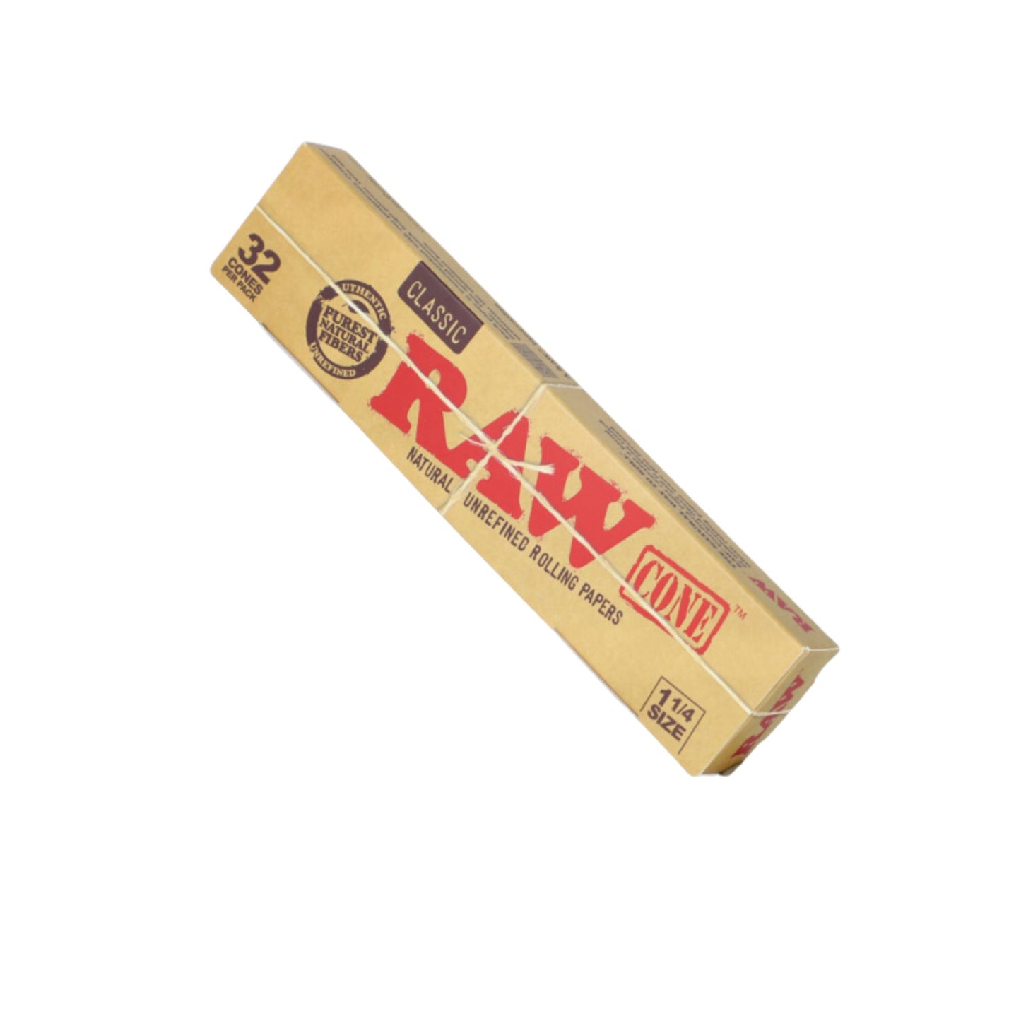 ROLLING PAPER | RAW CLASSIC PRE-ROLLED CONE 1 ¼" WITH TIP