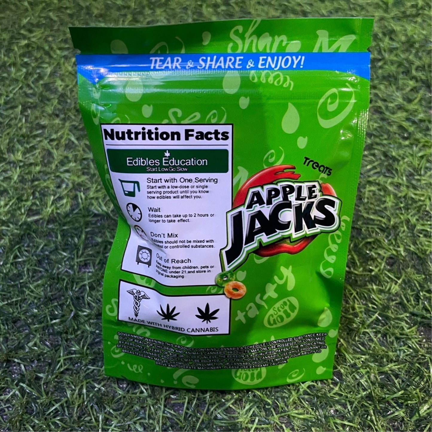 Jelly Apple Jacks Edibles gummy infused thc snack