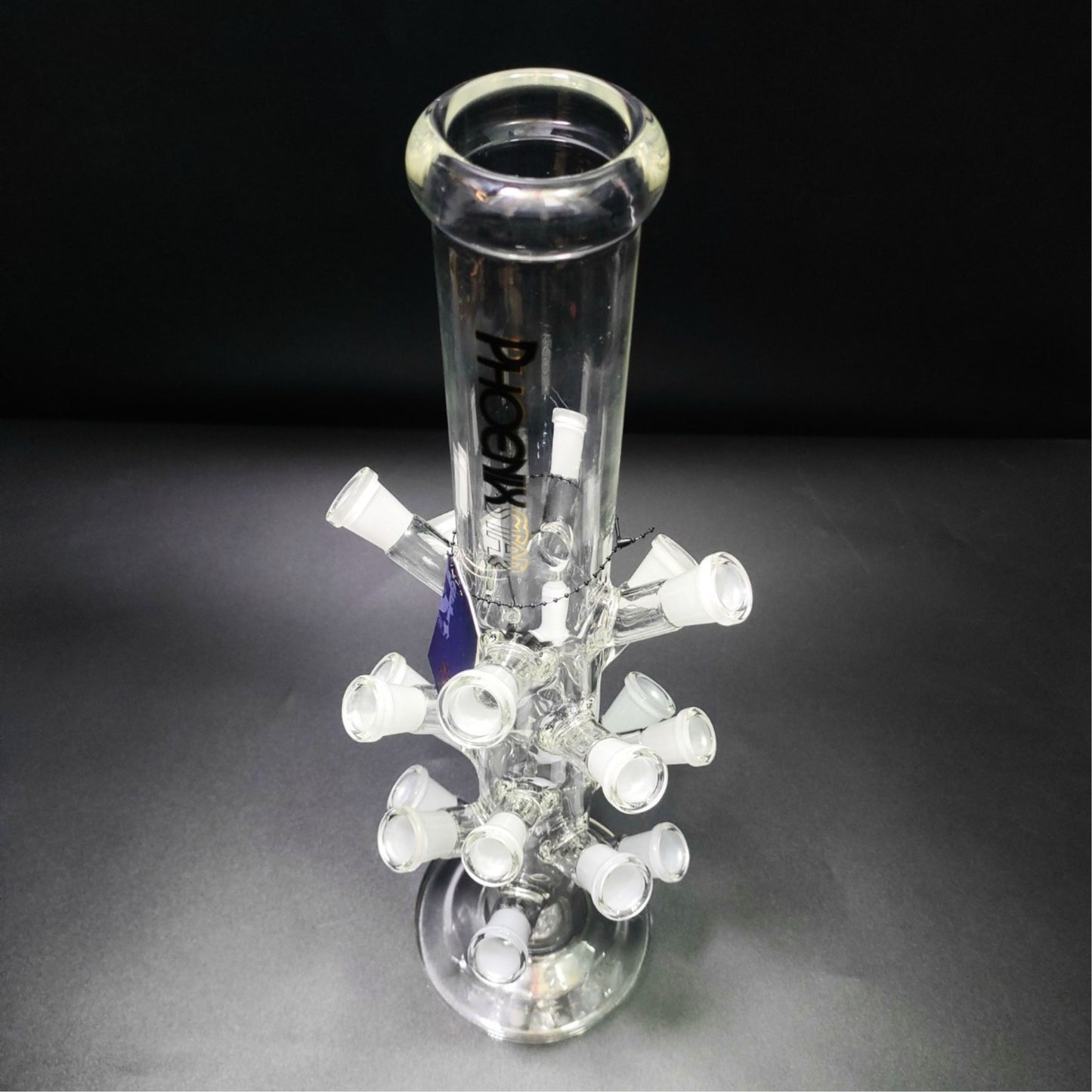 Glass Bong | Phoenix Phoenix 20 Bowls Display Mix 14&amp;18mm Joint 19" Height