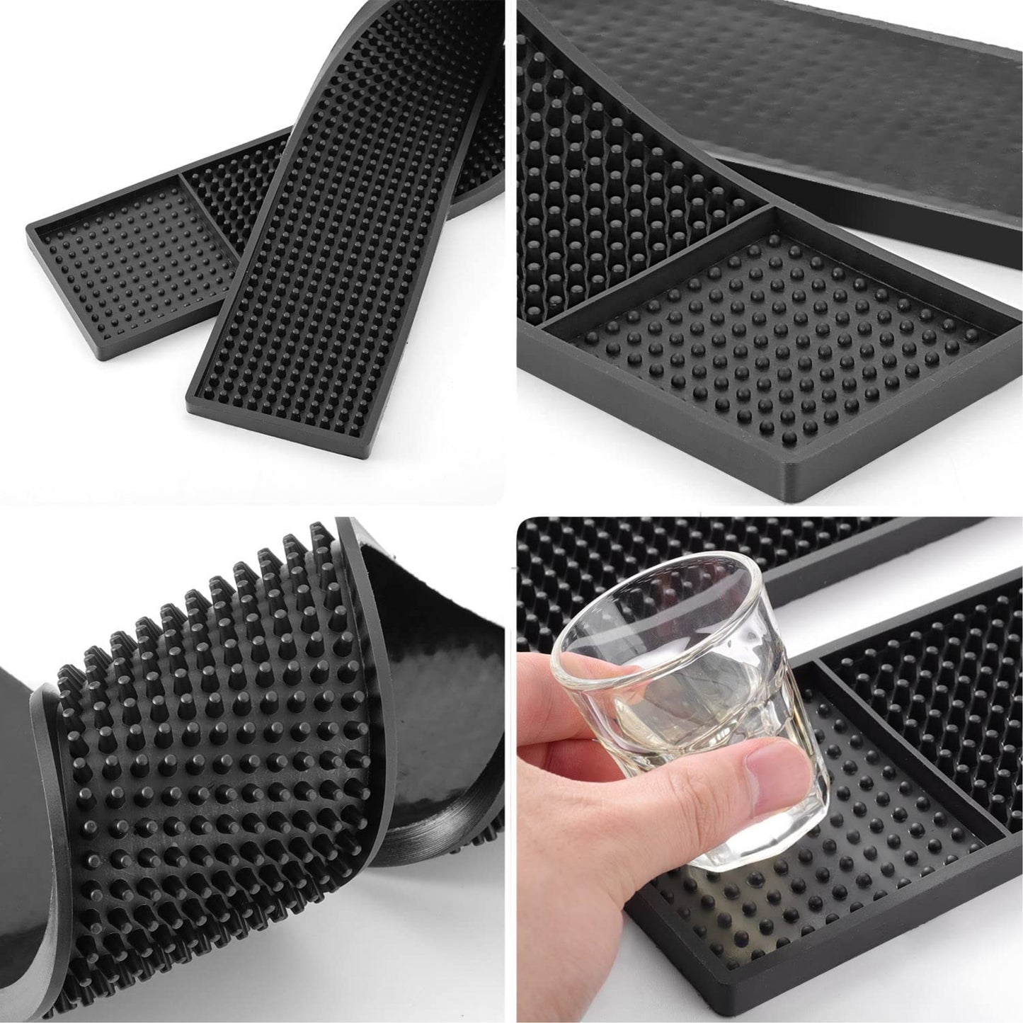 REGULAR HEAT RESISTANT SILICONE MAT SIZE BAR: 60x8x1 CM