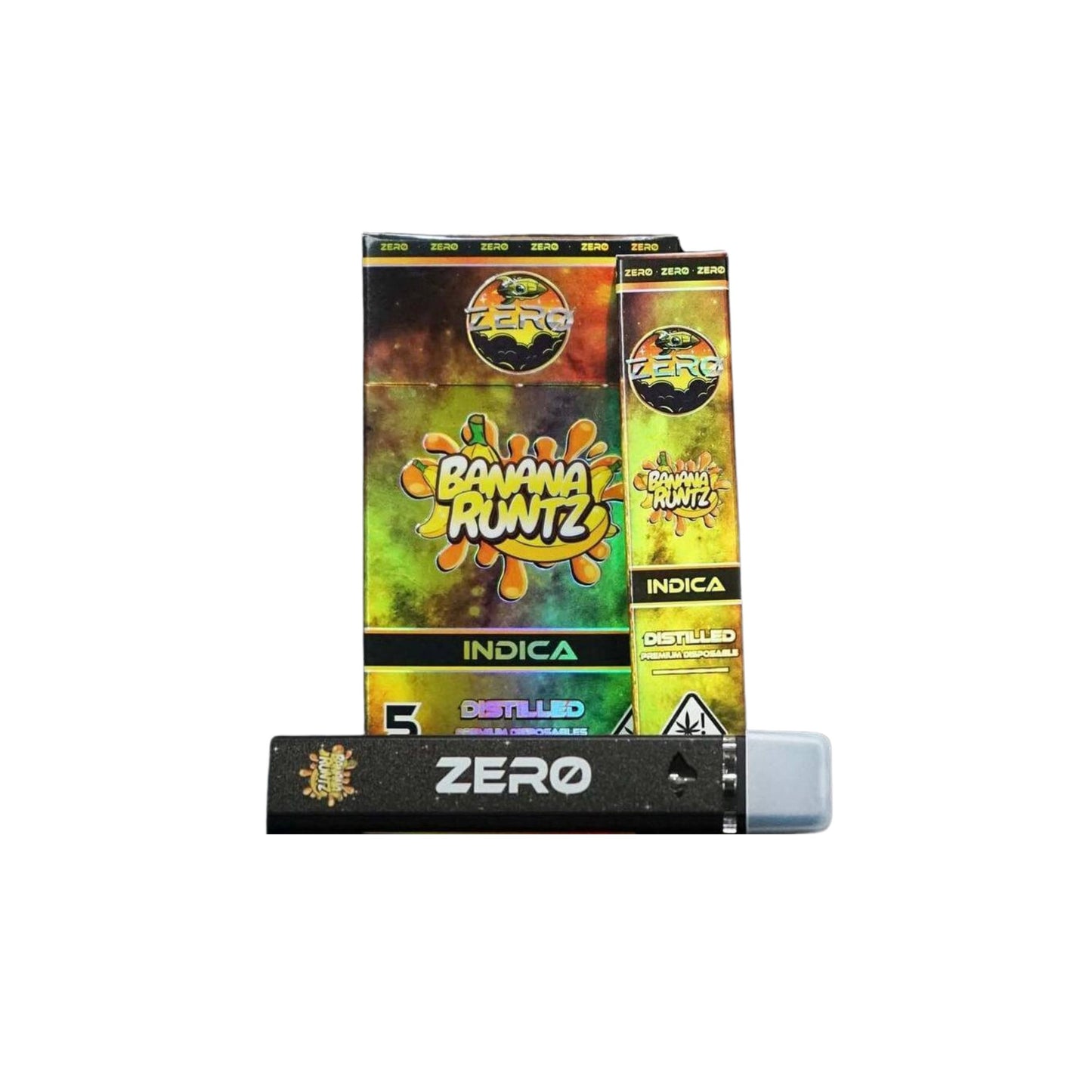 Zero Empty Cartridge | Banana Runtz Disposable Vape Pen 1.0ml