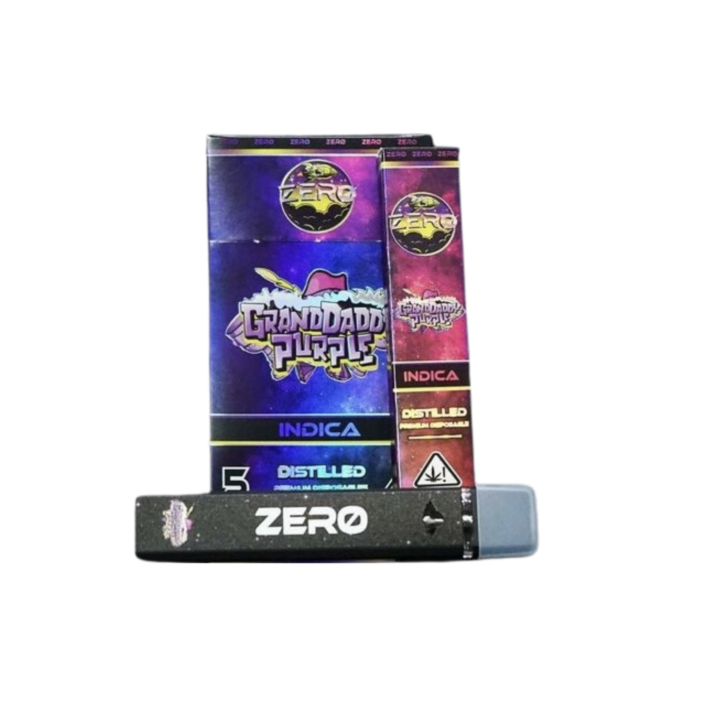 Zero Empty Cartridge | Granddaddy Purple Disposable Vape Pen 1.0ml