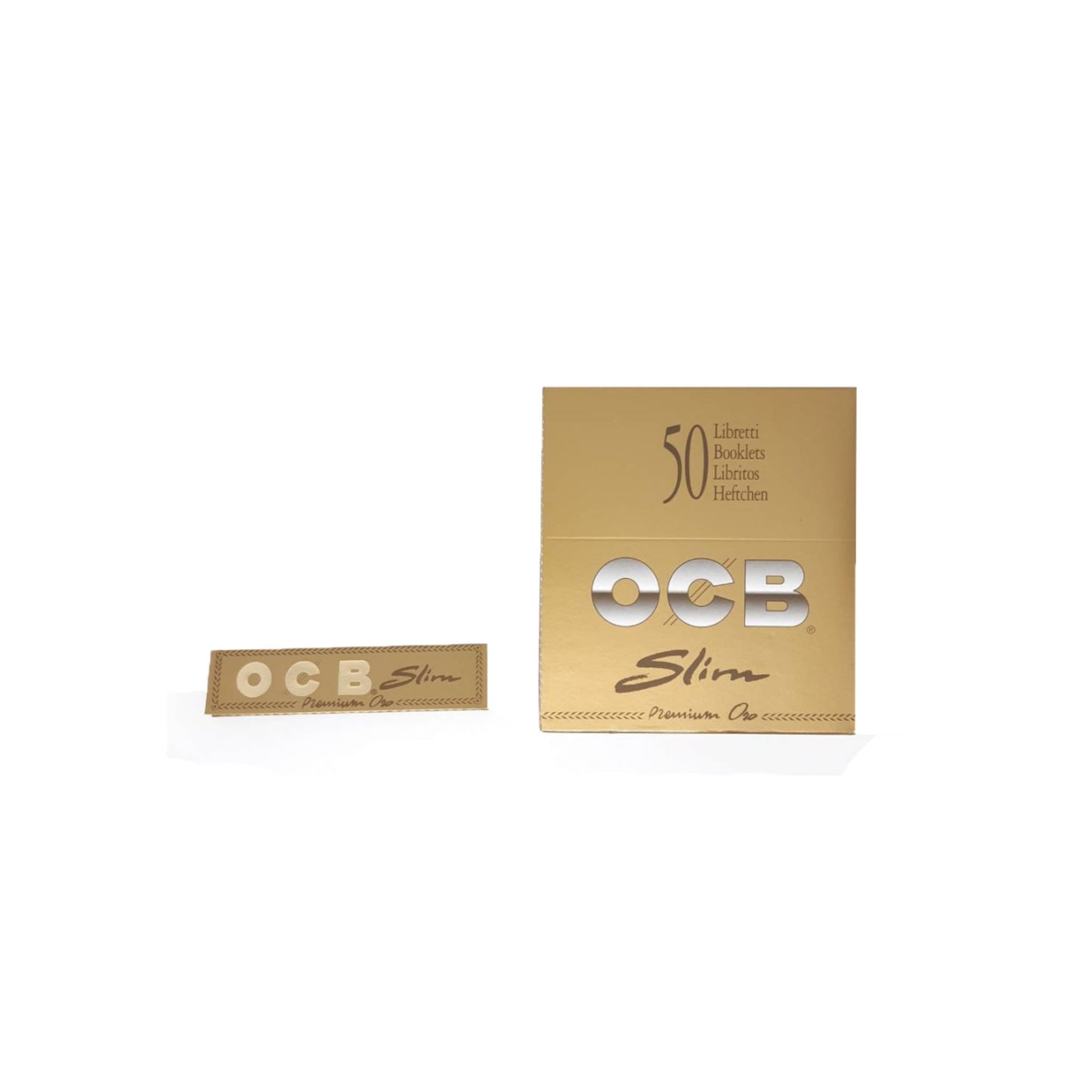 ROLLING PAPER | OCB PREMIUM KINGSIZE GOLD ROLLING PAPER