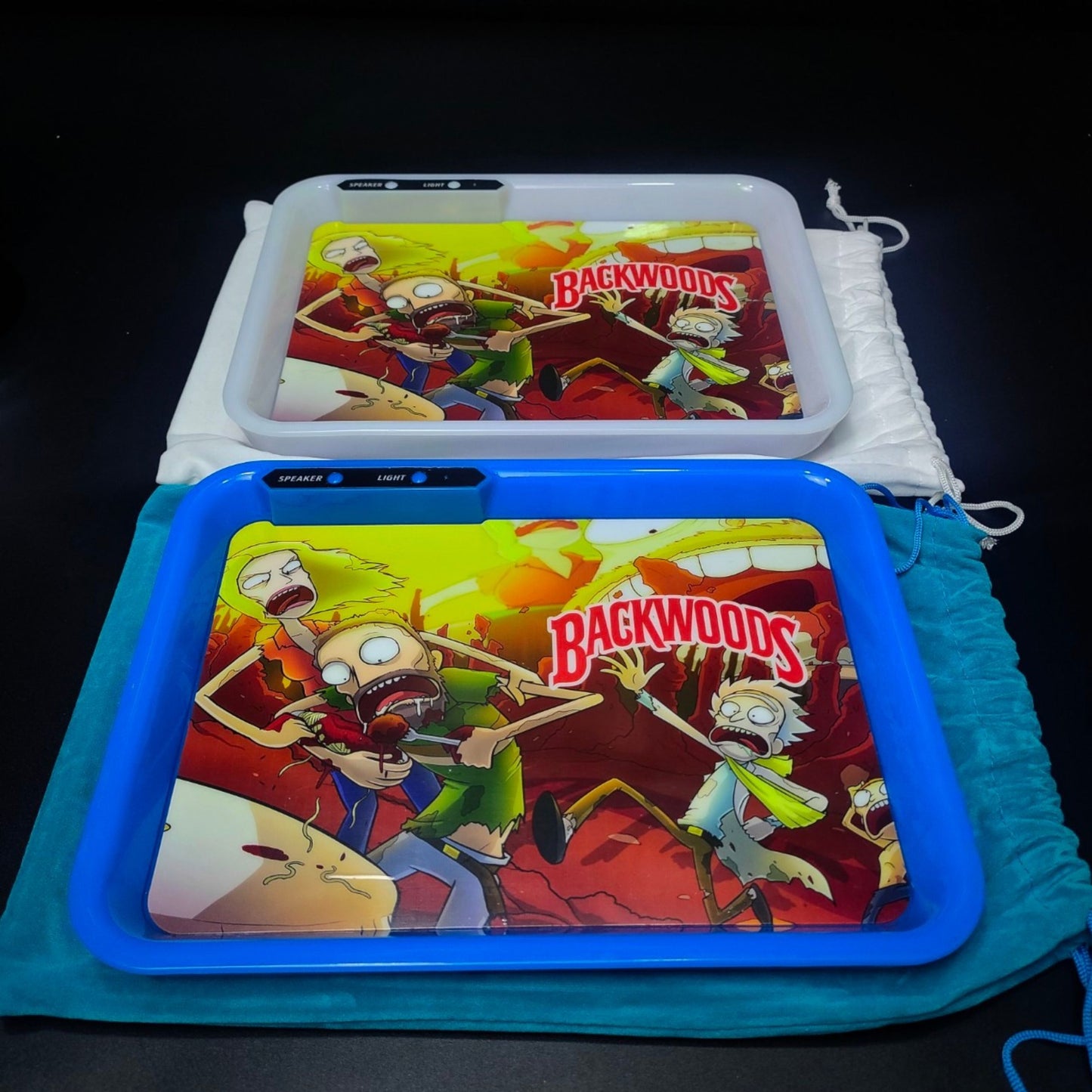 TRAY | LED BACKWOODS MUSIC BLUETOOTH TRAY GLOW IN THE DARK PARTY TRAY