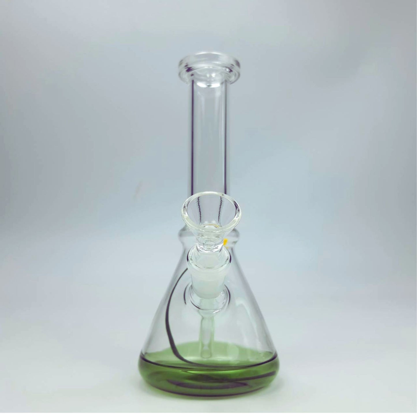 GLASS BONG | WATER LILY BEAKER GLASS BONG 7 INCH 4MM THICKNESS