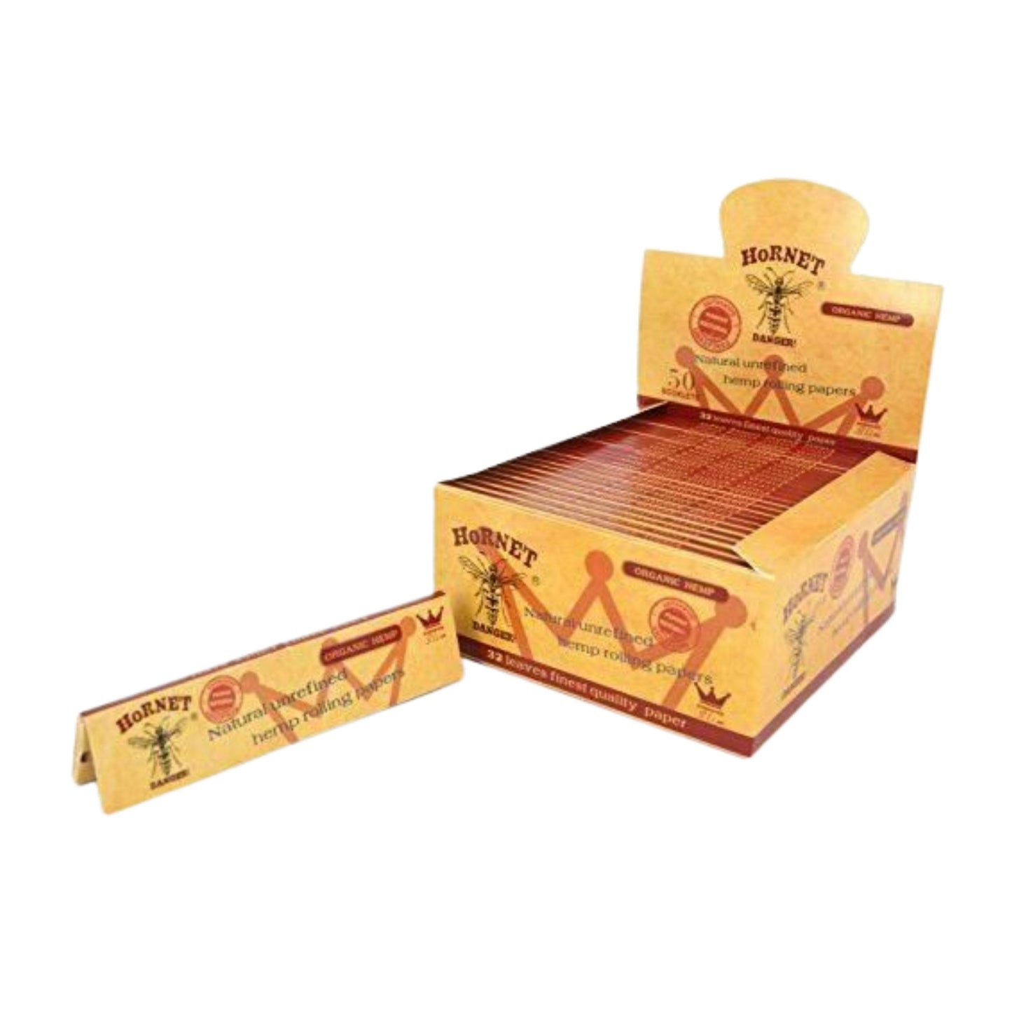 ROLLING PAPER | HORNET KINGSIZE ORGANIC HEMP ROLLING PAPER