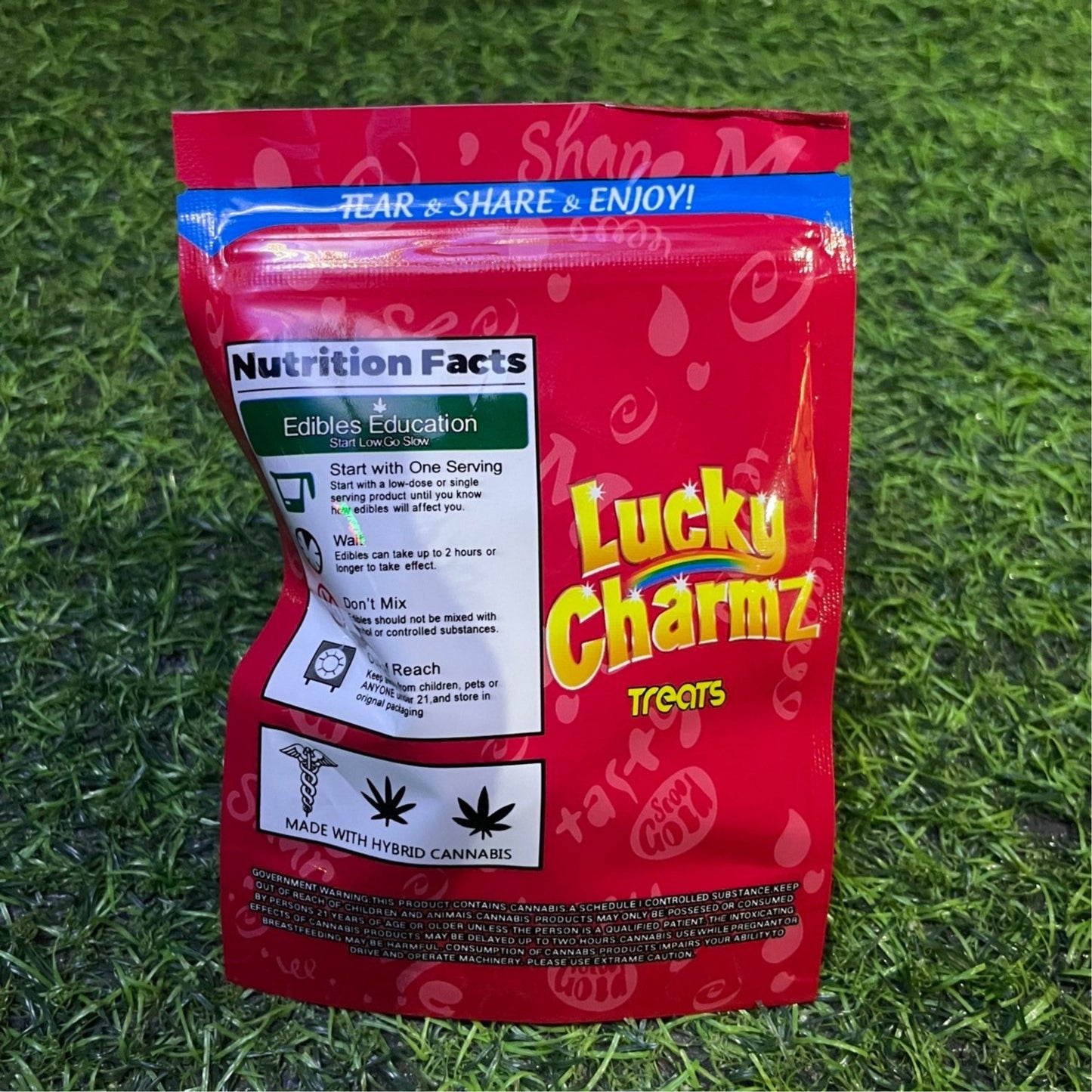 Jelly Lucky Charmz Edibles gummy infused thc snack